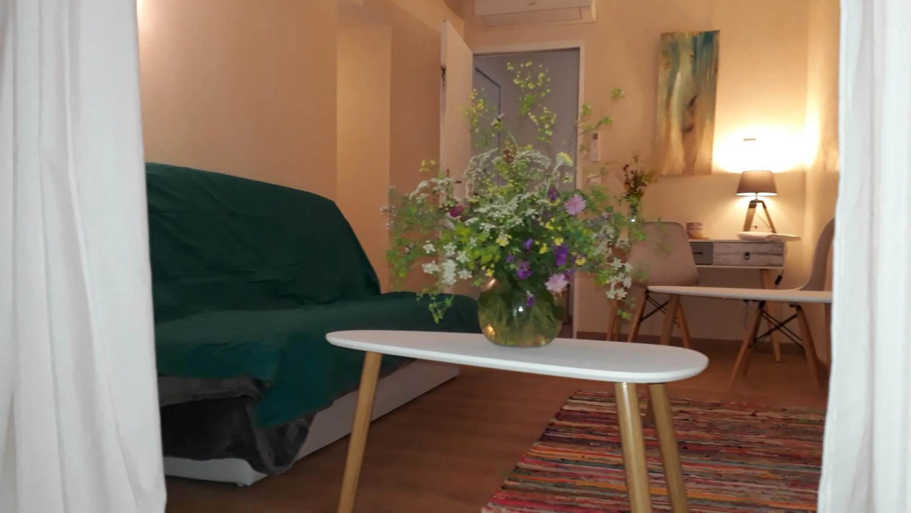 Living room in Au bord du verdus