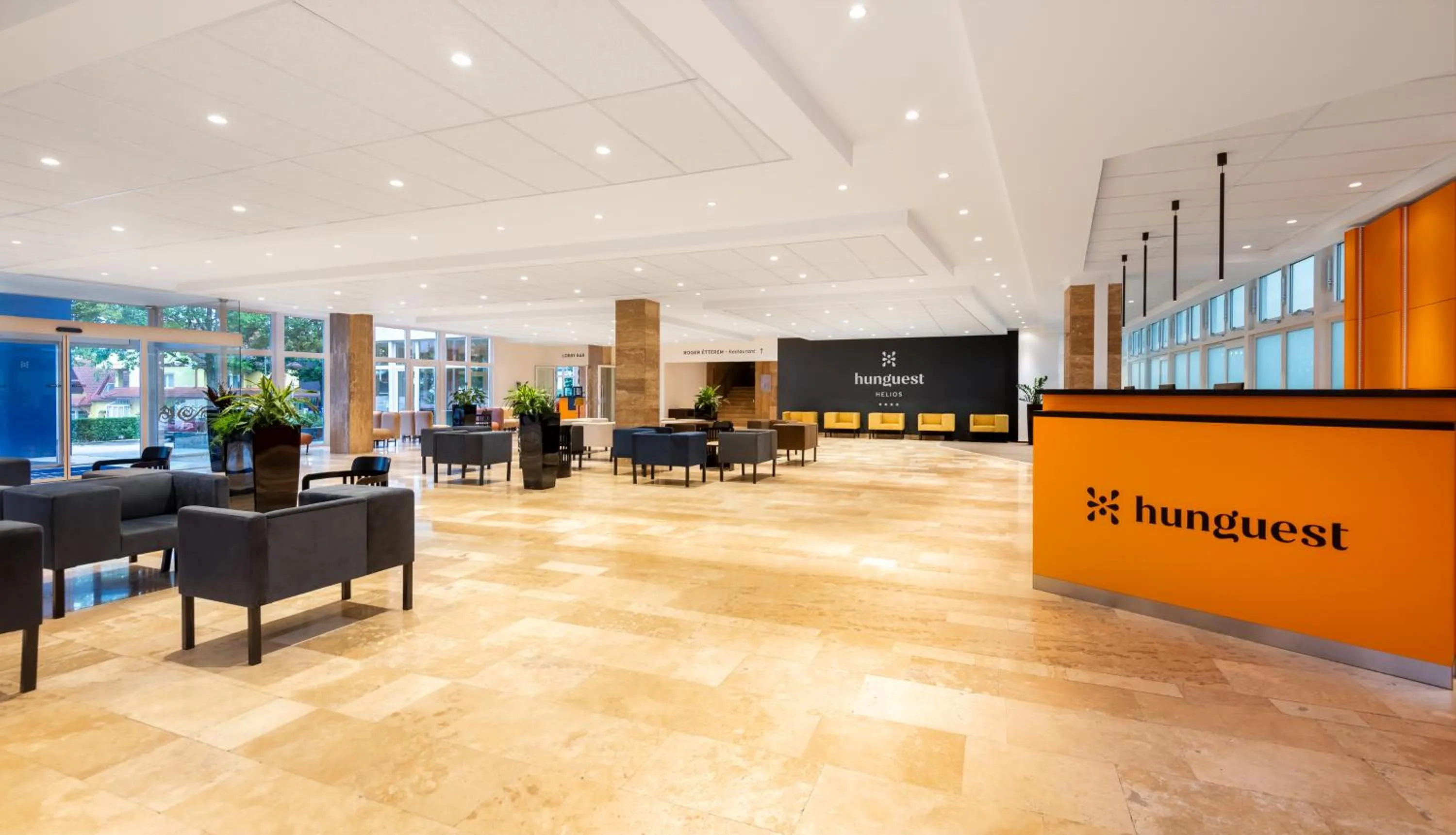 Lobby or reception in Hunguest Helios Hévíz