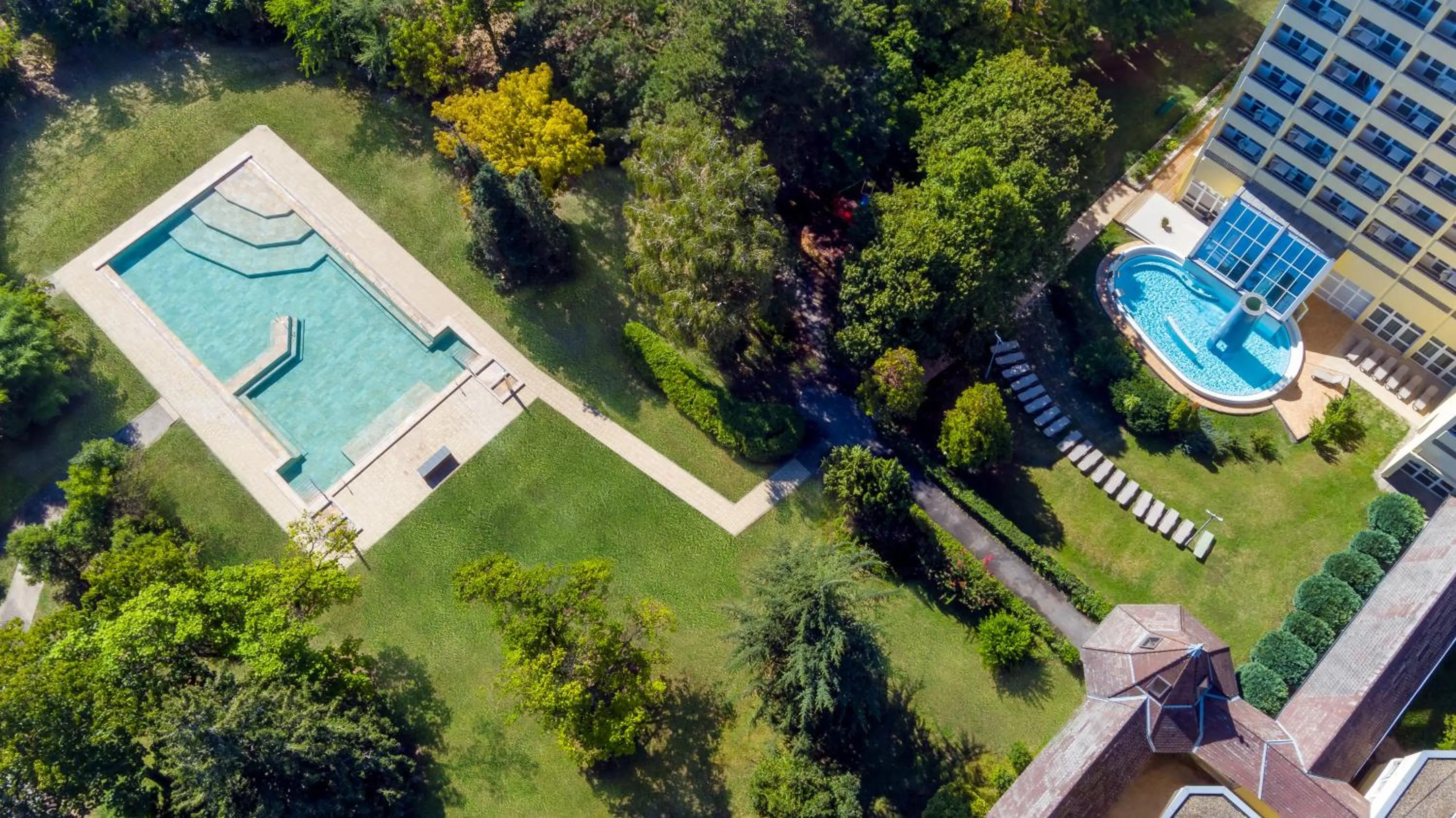 Swimming pool in Hunguest Helios Hévíz