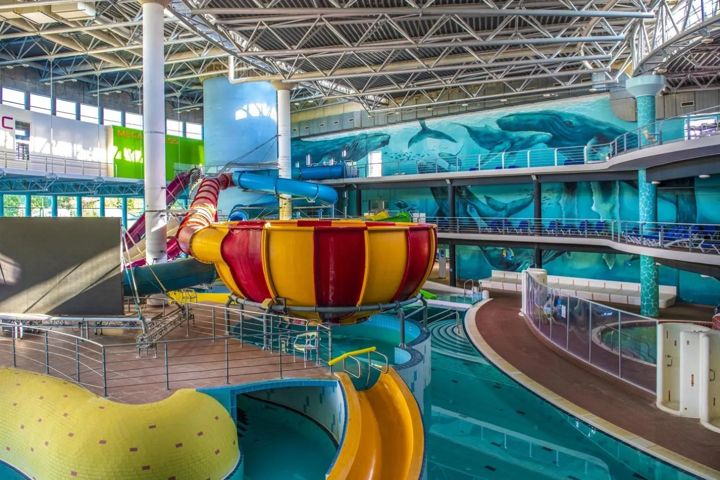 Aqua park in Hunguest Szeged - ex Forrás