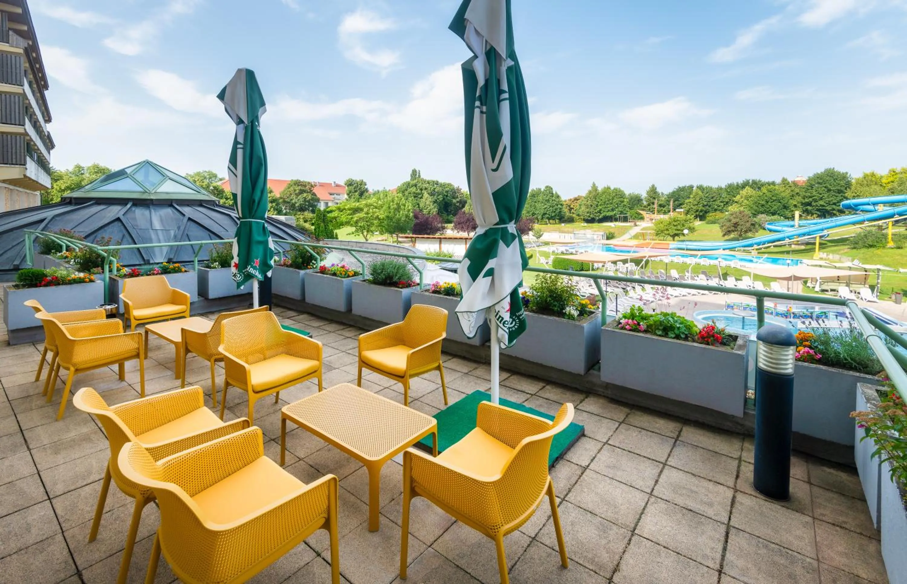 Garden in Hunguest Hotel Pelion