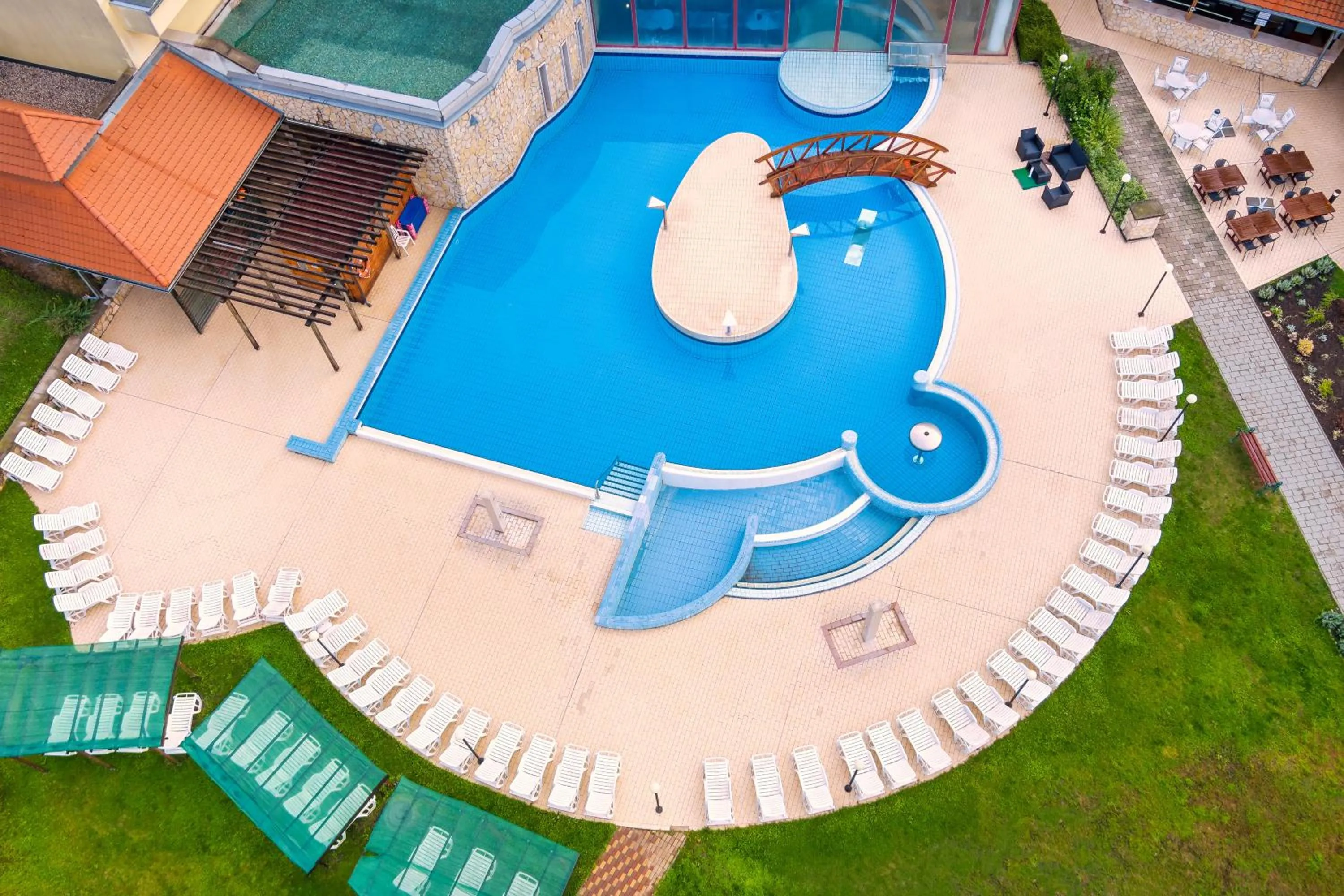 Garden in Hunguest Hotel Pelion