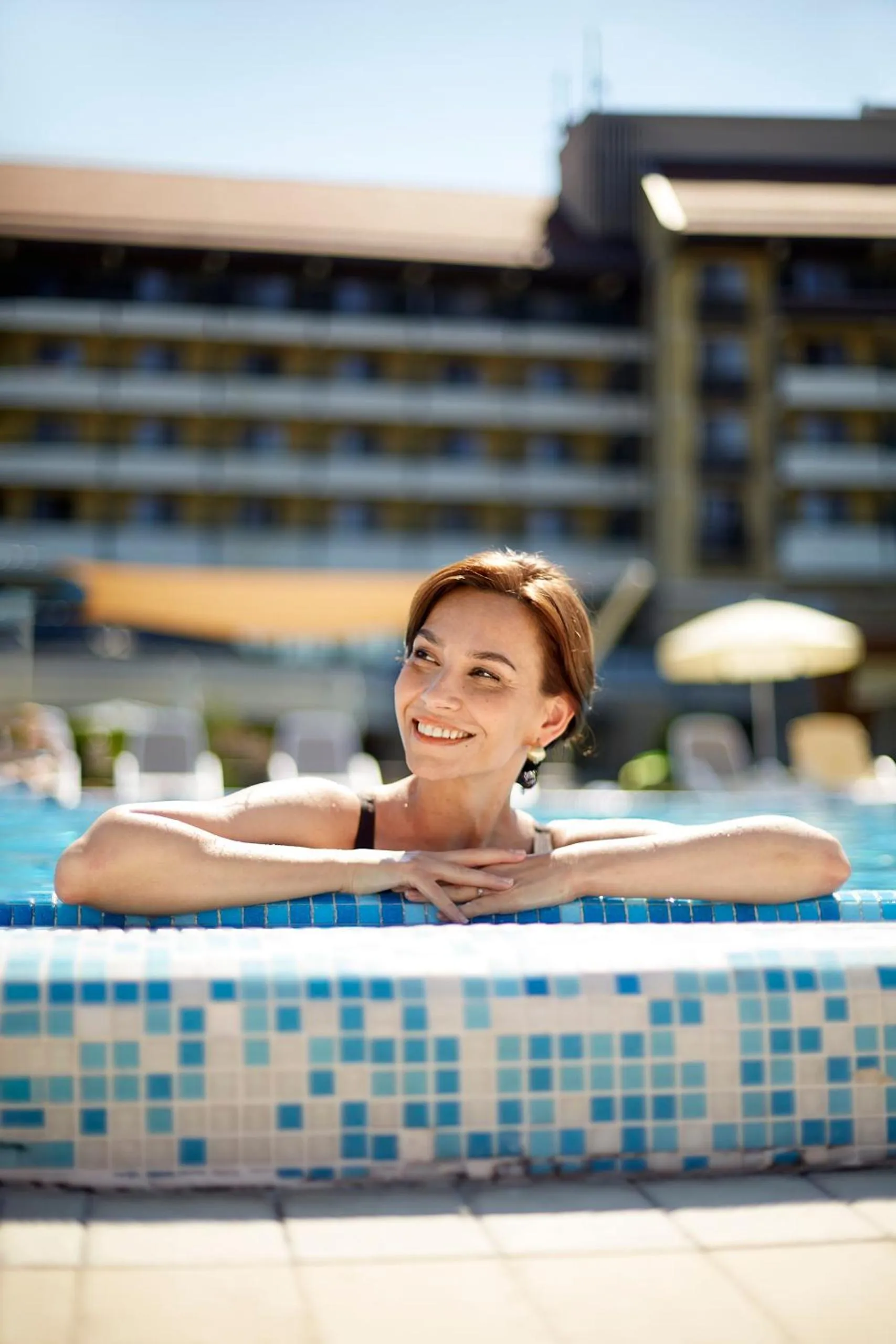 Swimming pool in Hunguest Hotel Pelion
