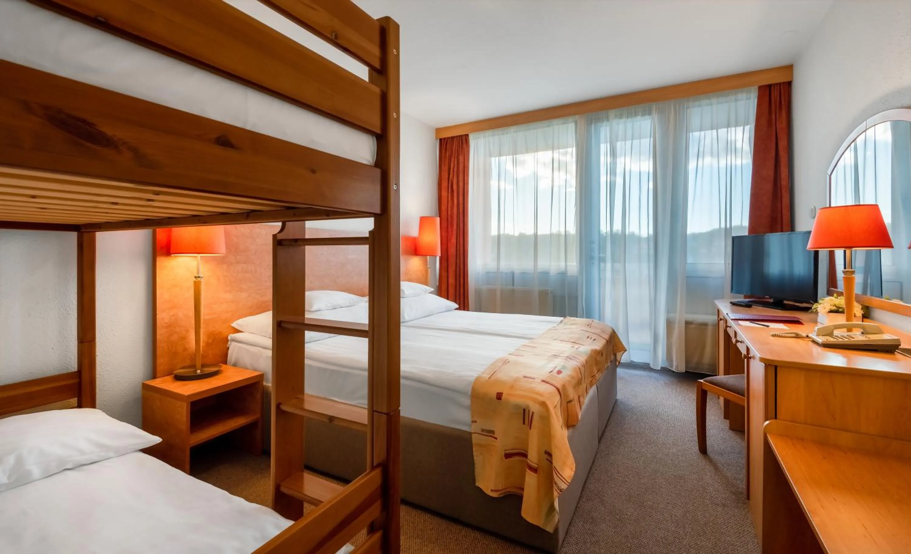 Bed in Hunguest Hotel Freya