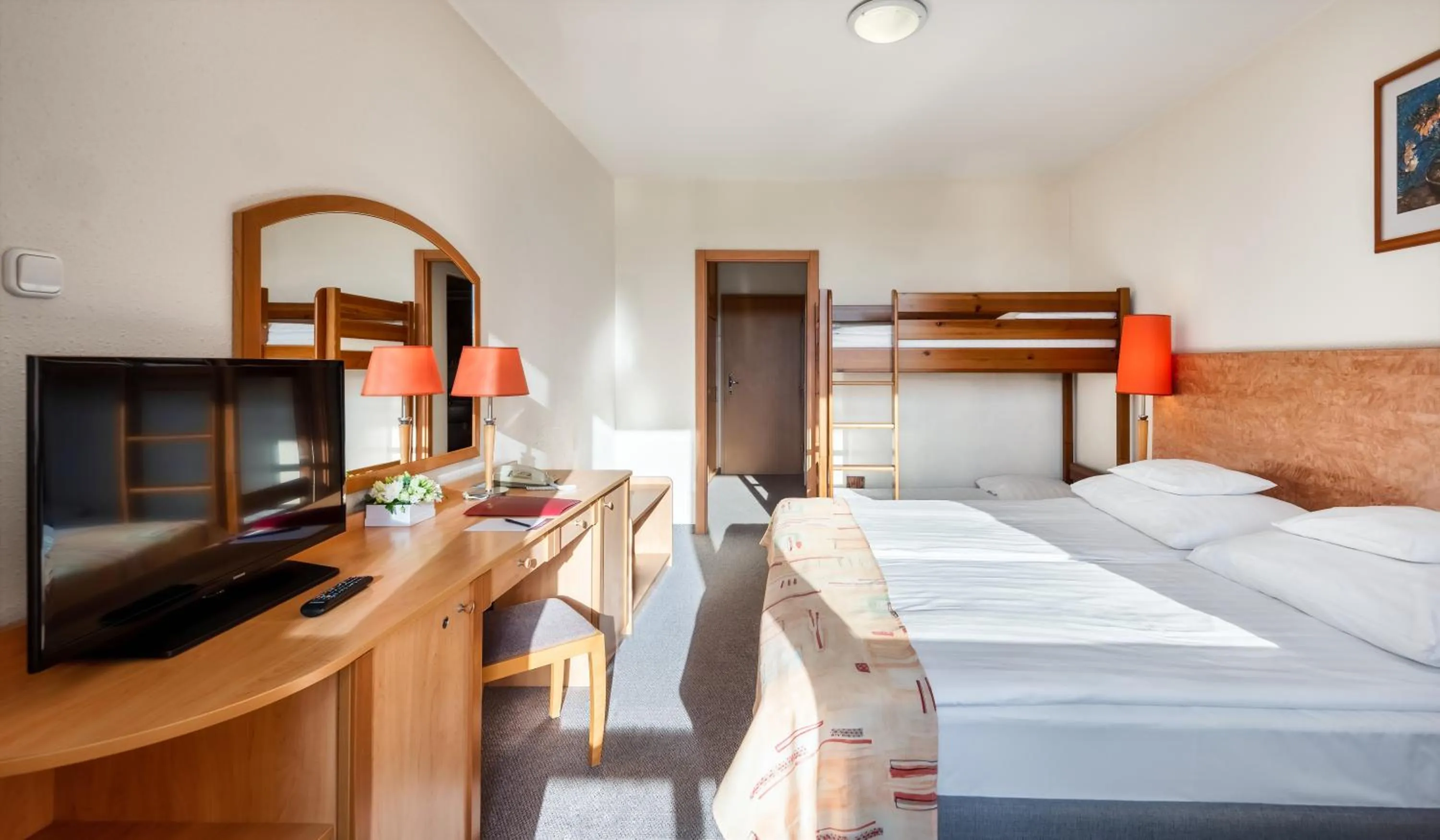 Bed in Hunguest Hotel Freya