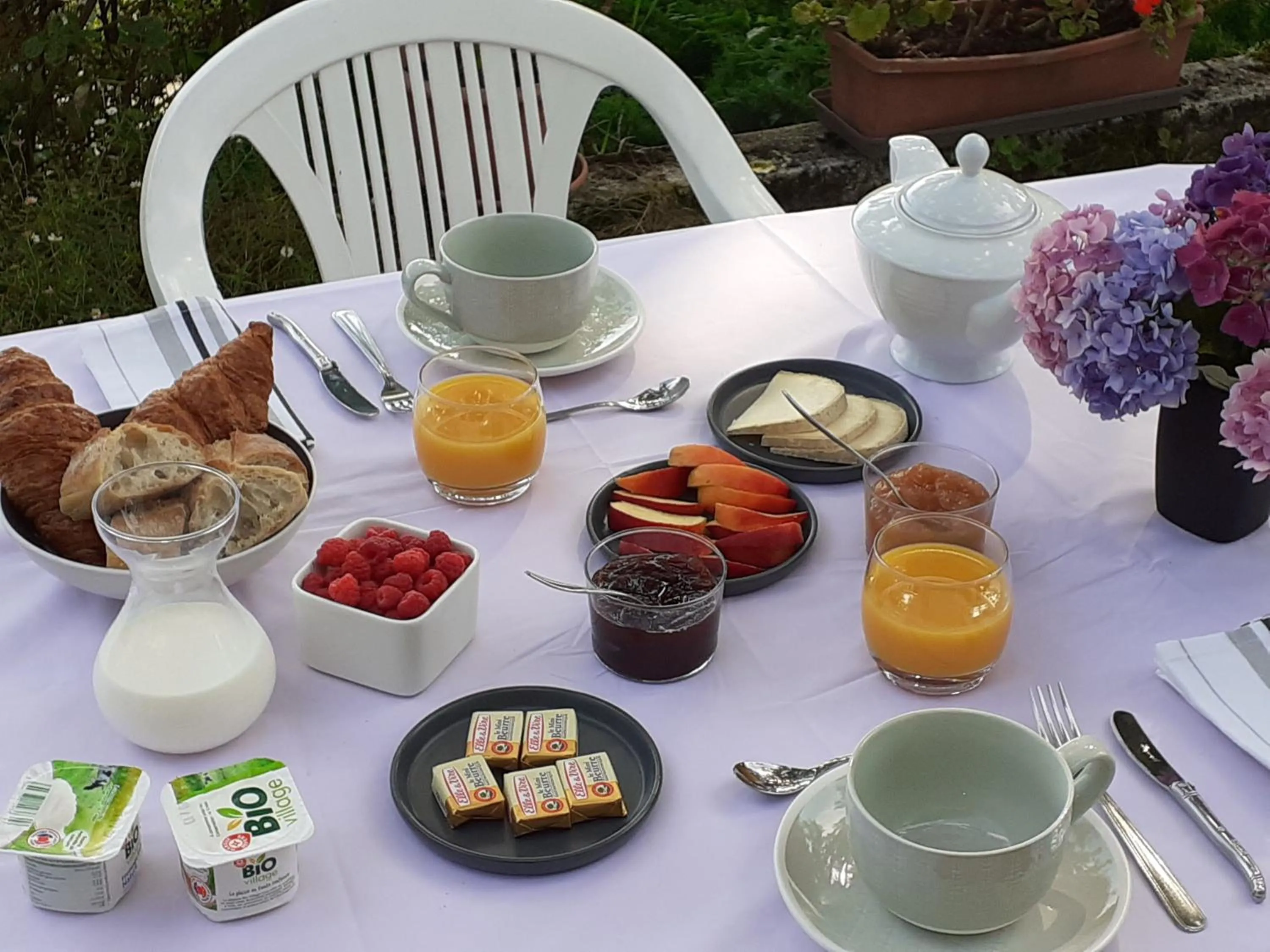 Breakfast in Résidence Bellevue