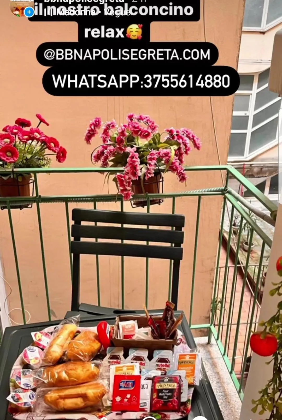 Balcony/Terrace in Napoli Segreta