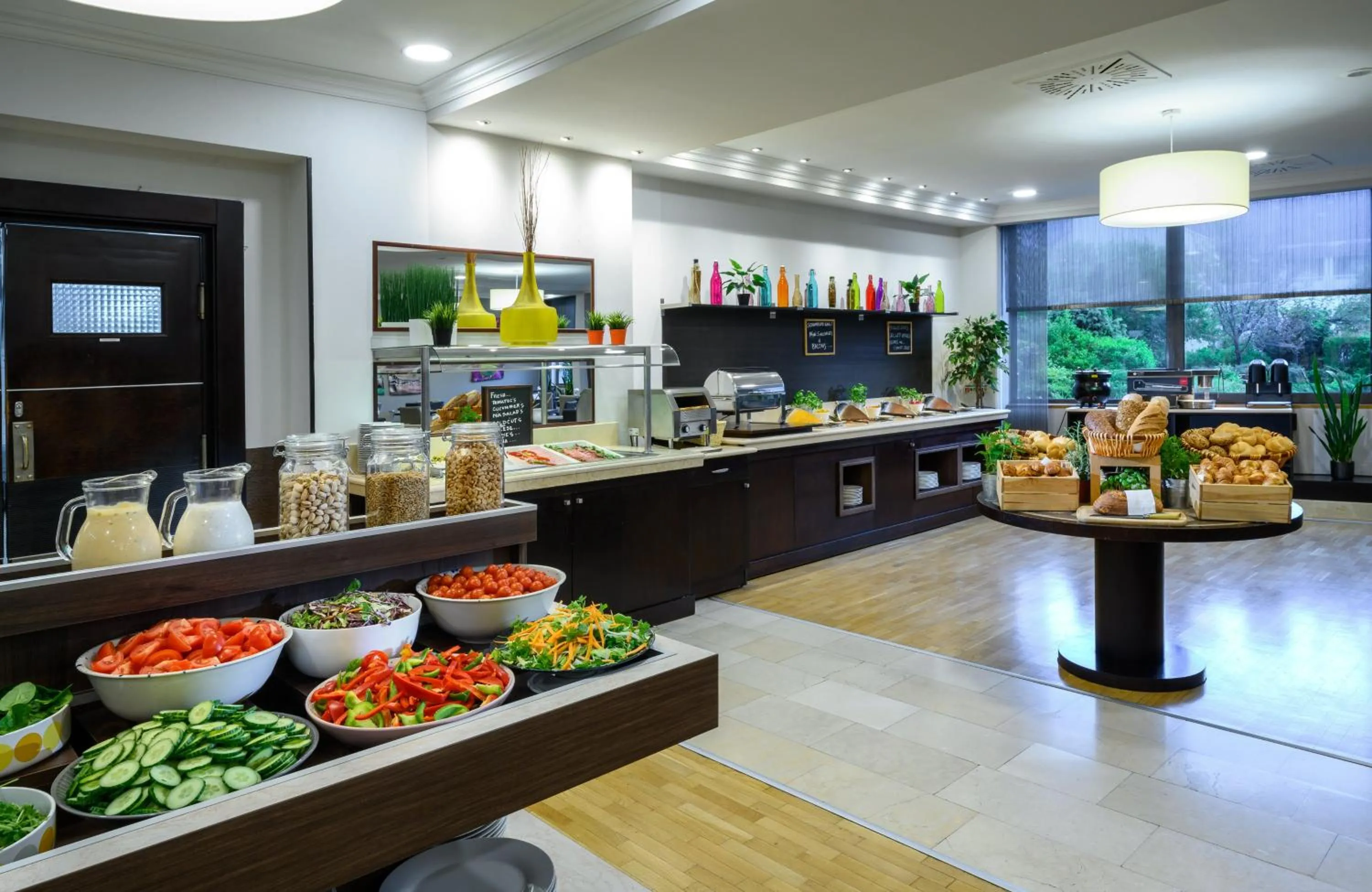 Buffet breakfast in Leonardo Hotel Budapest