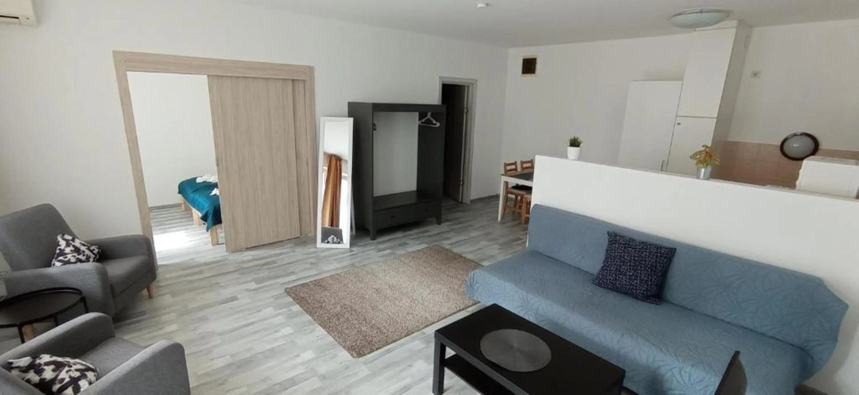 Living room in Agape Apartments