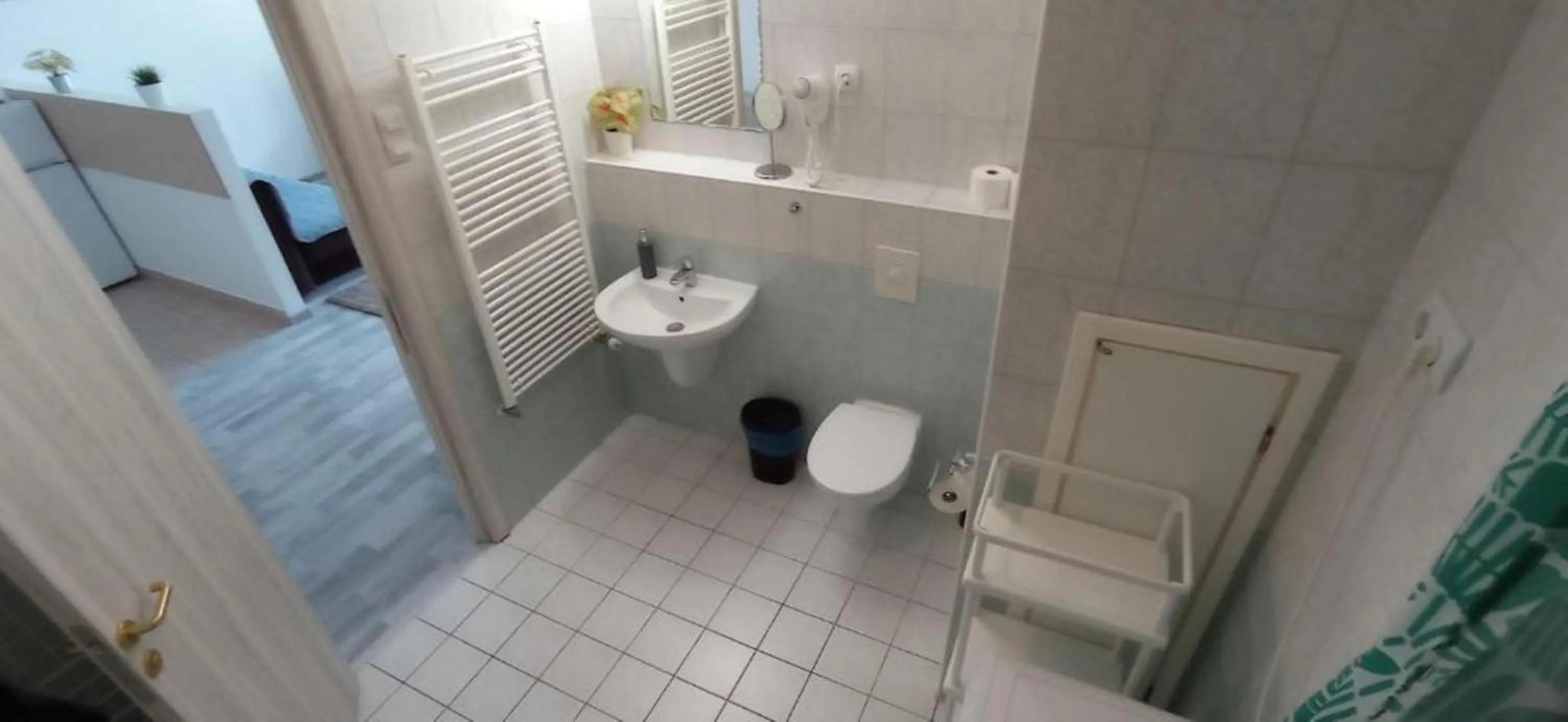 Shower in Agape Apartments