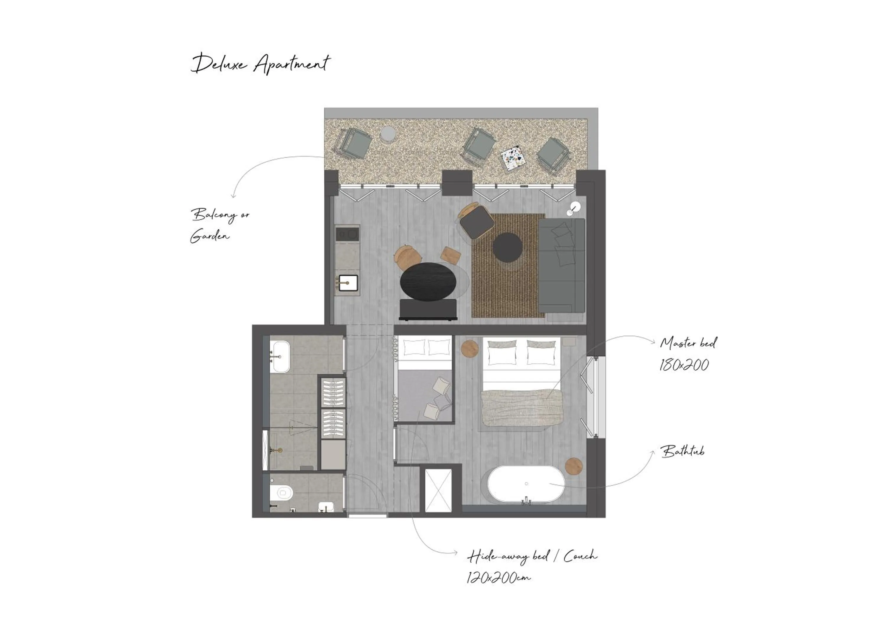 Floor plan in Boutique Hotel Benedict Noordwijk