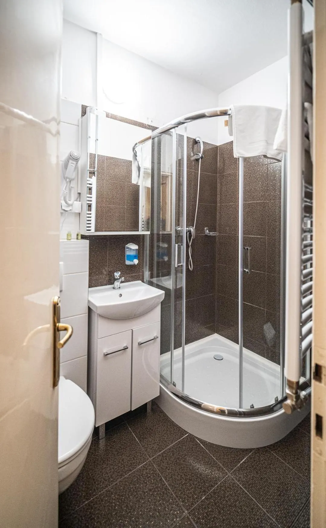 Bathroom in Tisza Hotel