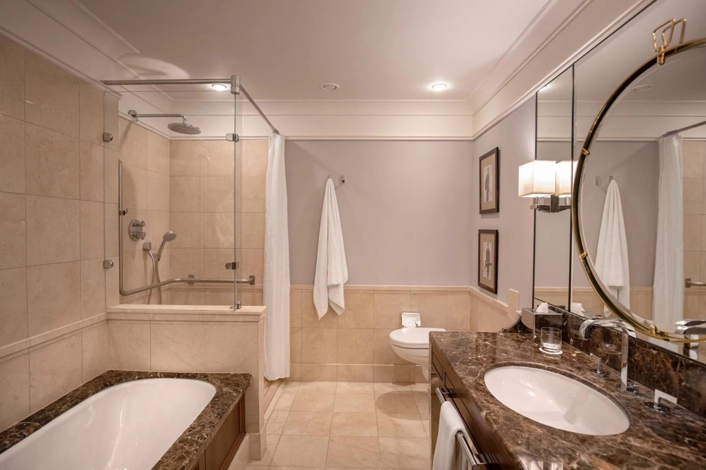 Bathroom in Al Habtoor Palace Budapest, Preferred Hotels & Resorts
