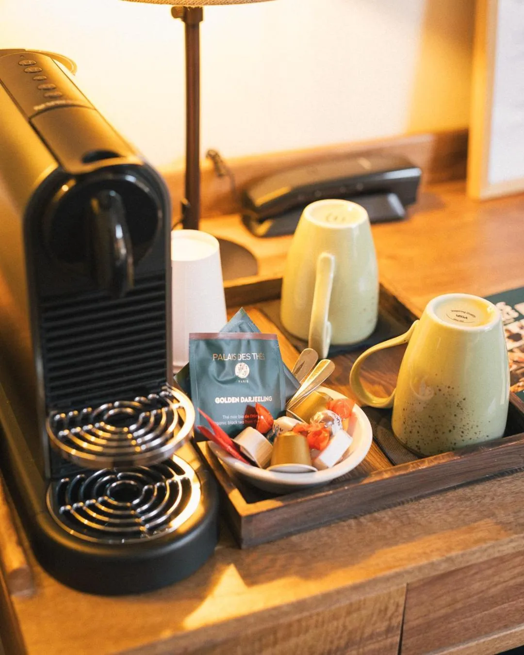 Coffee/tea facilities in Auberge du Rédier - Logis Hôtels