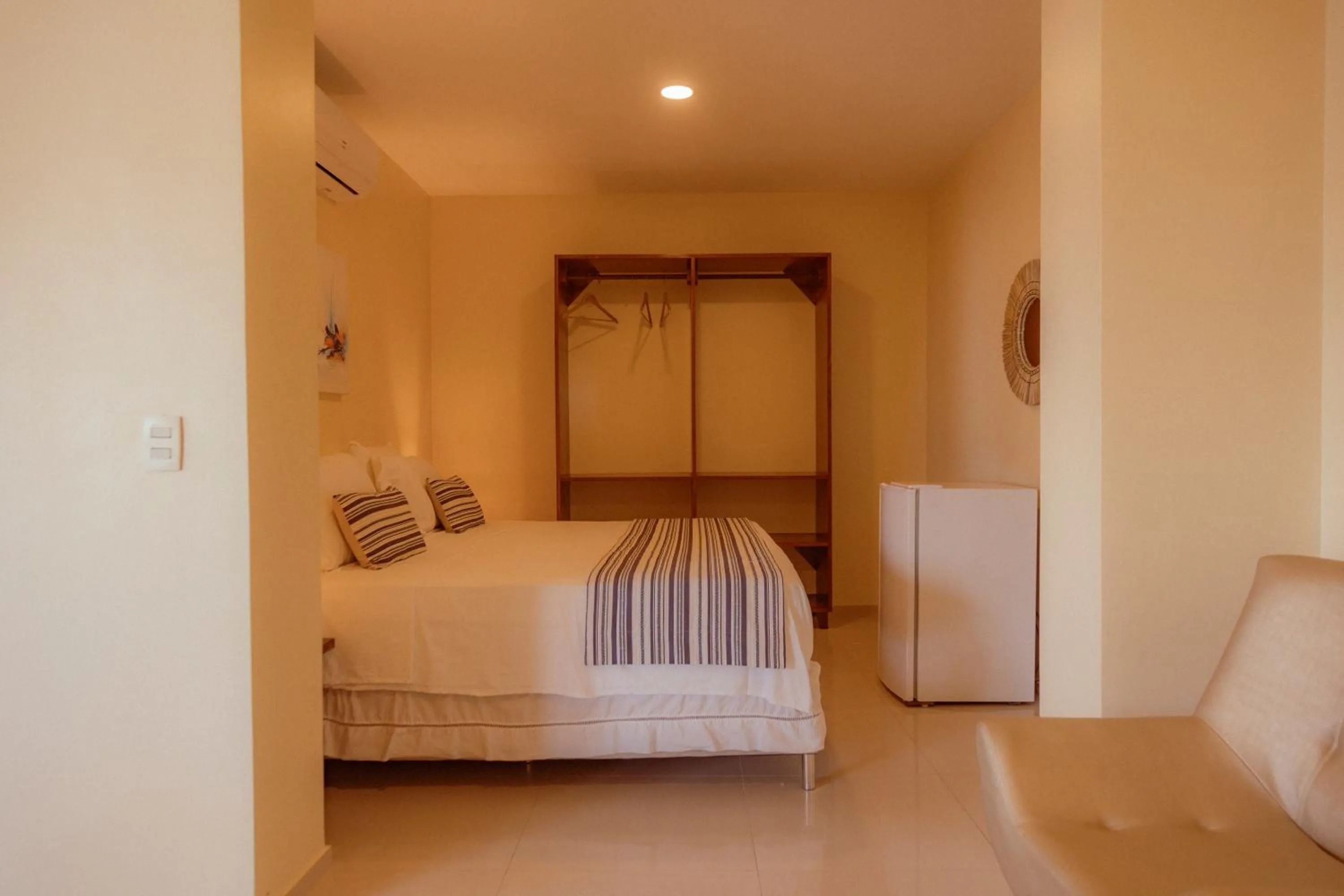 Bed in Sunset Beach Taíba Hotel