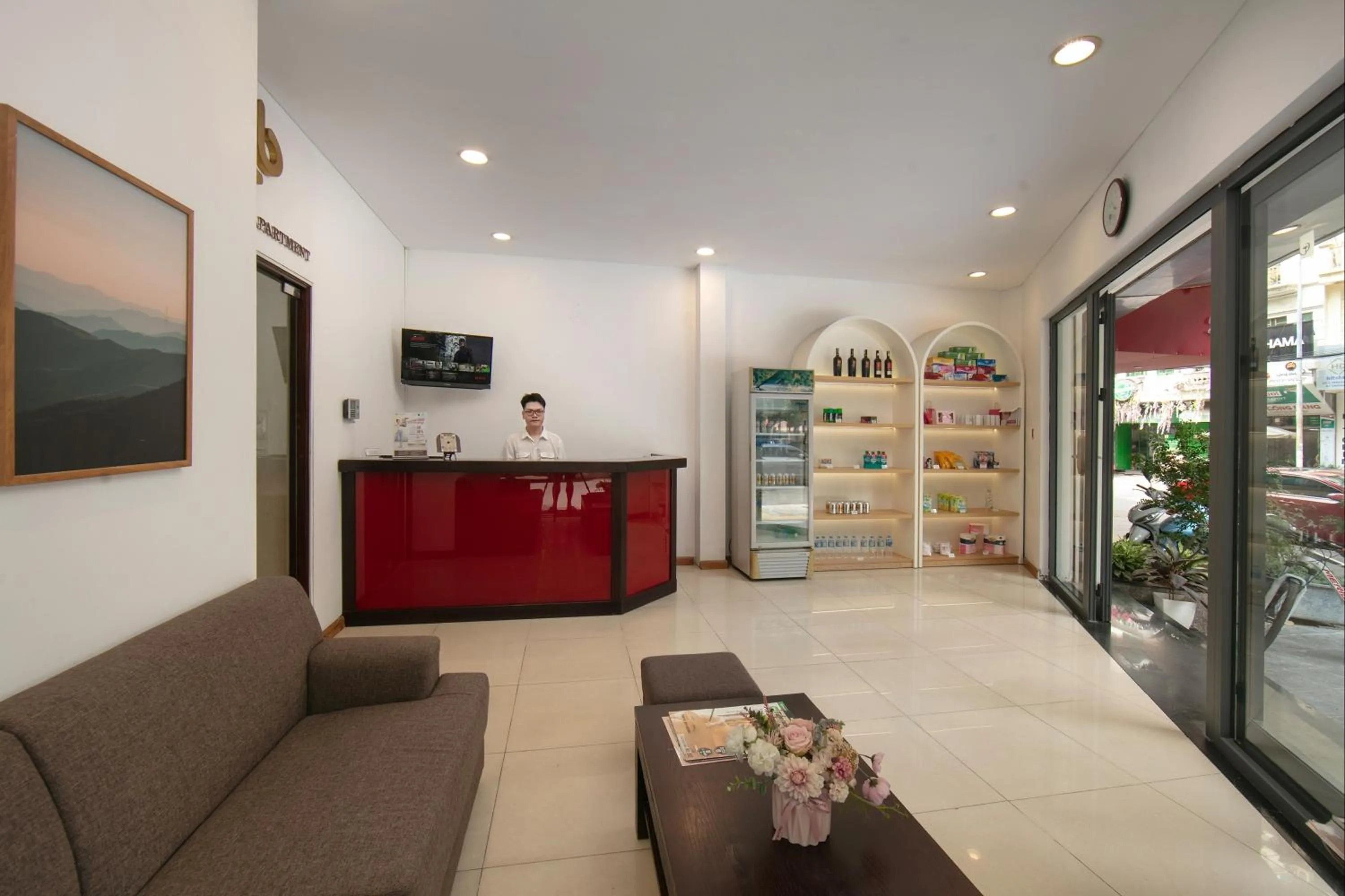 Lobby or reception in HB Serviced Apartment - 12 Trần Quý Kiên