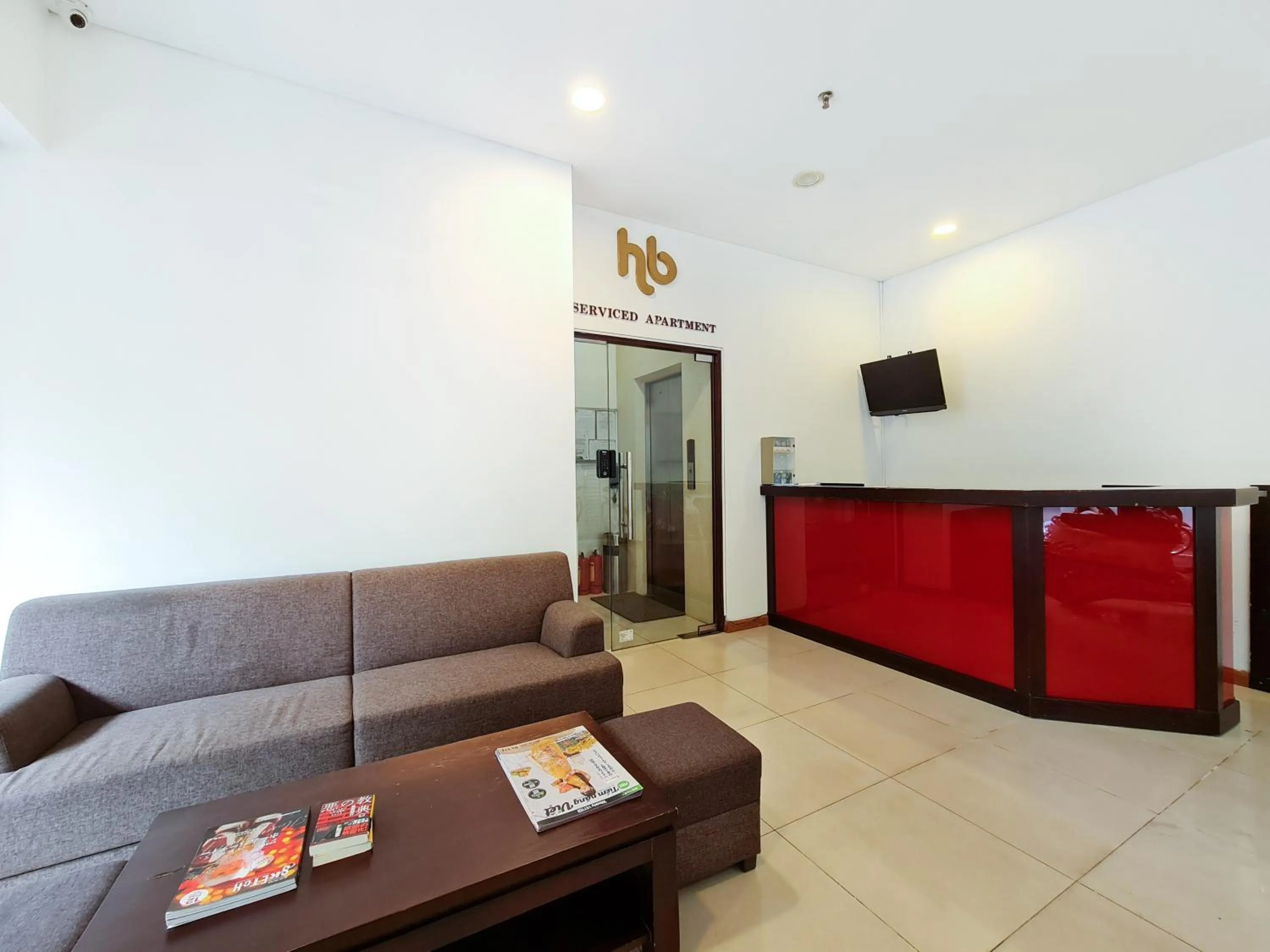 Lobby or reception in HB Serviced Apartment - 12 Trần Quý Kiên