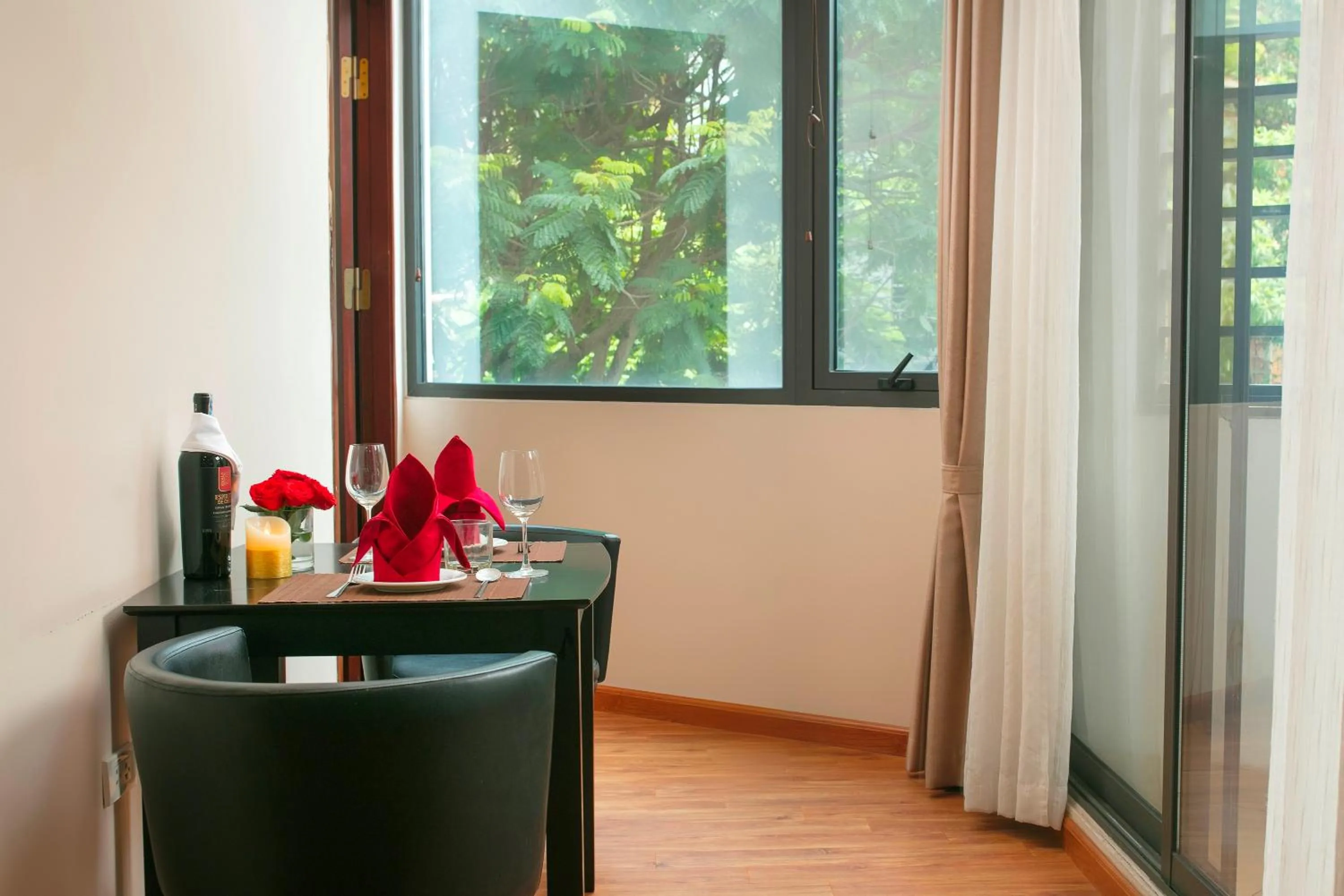 Seating area in HB Serviced Apartment - 12 Trần Quý Kiên