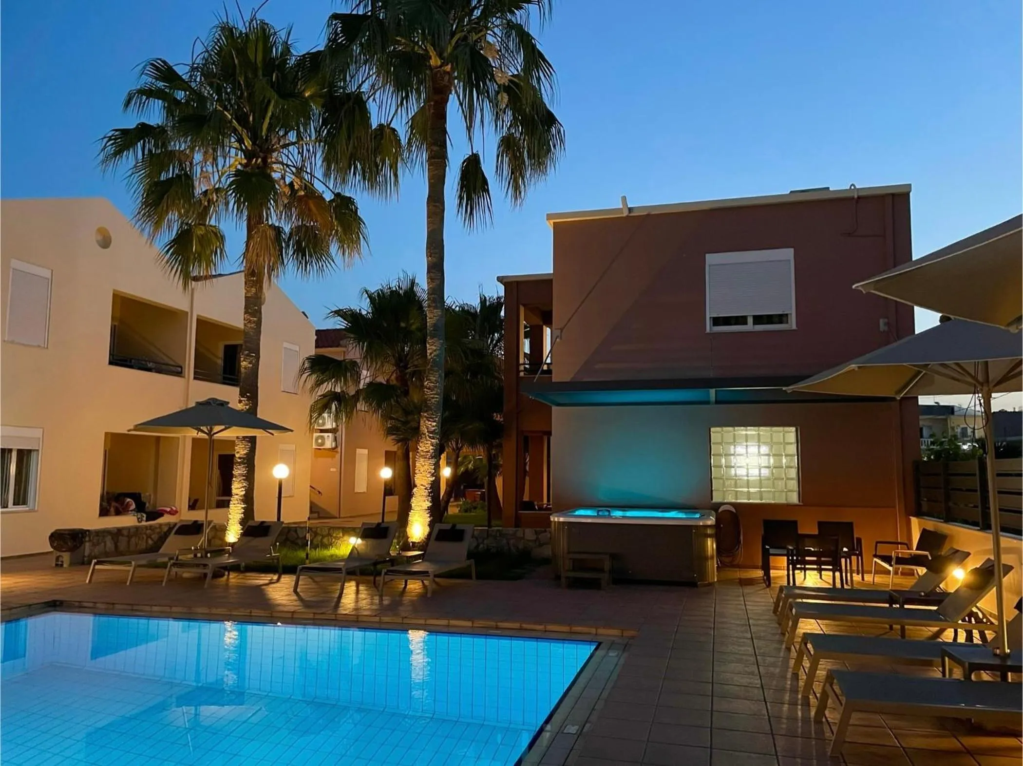 Property building in Theos Holidays Apartments