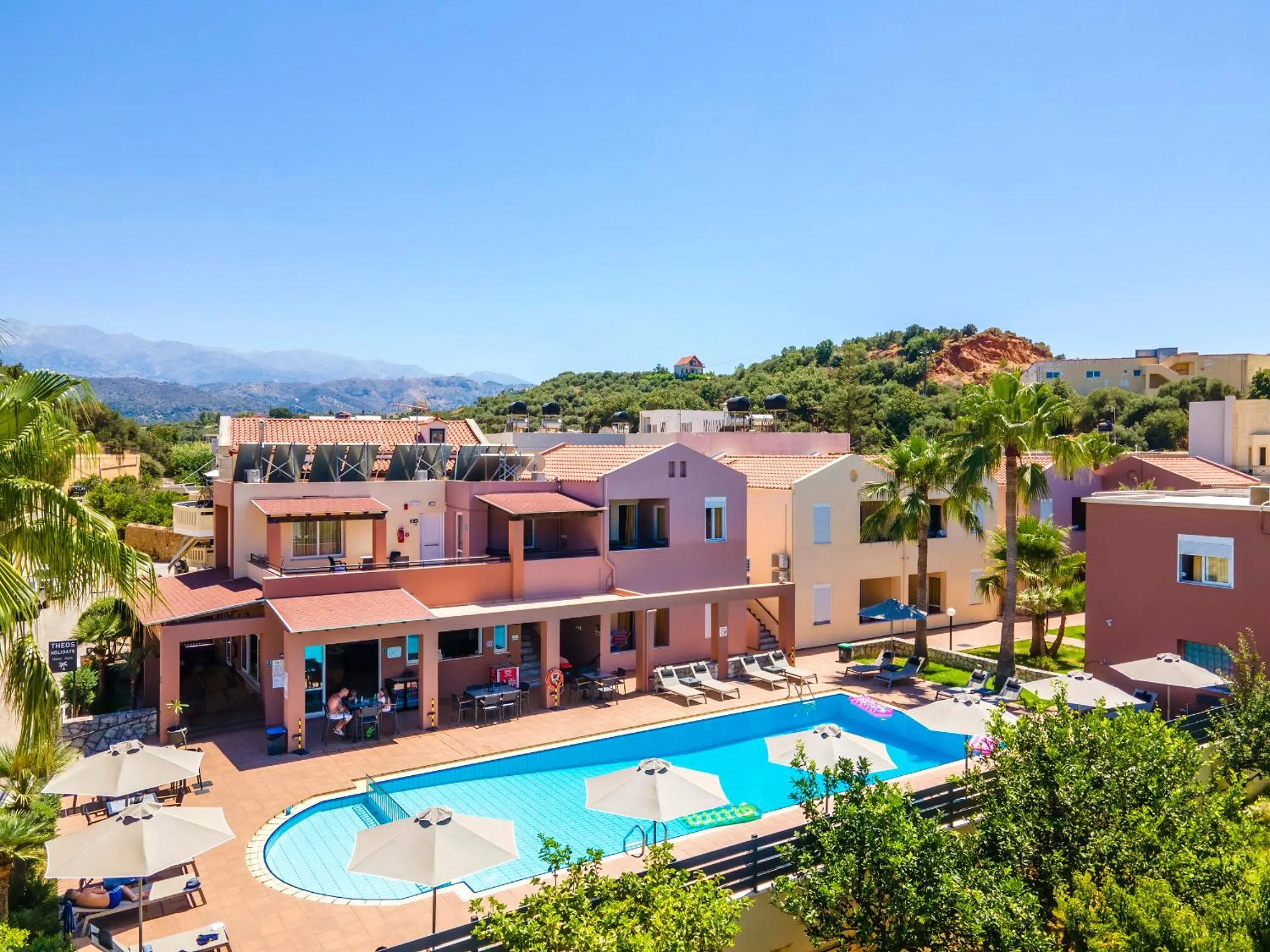 Property building in Theos Holidays Apartments