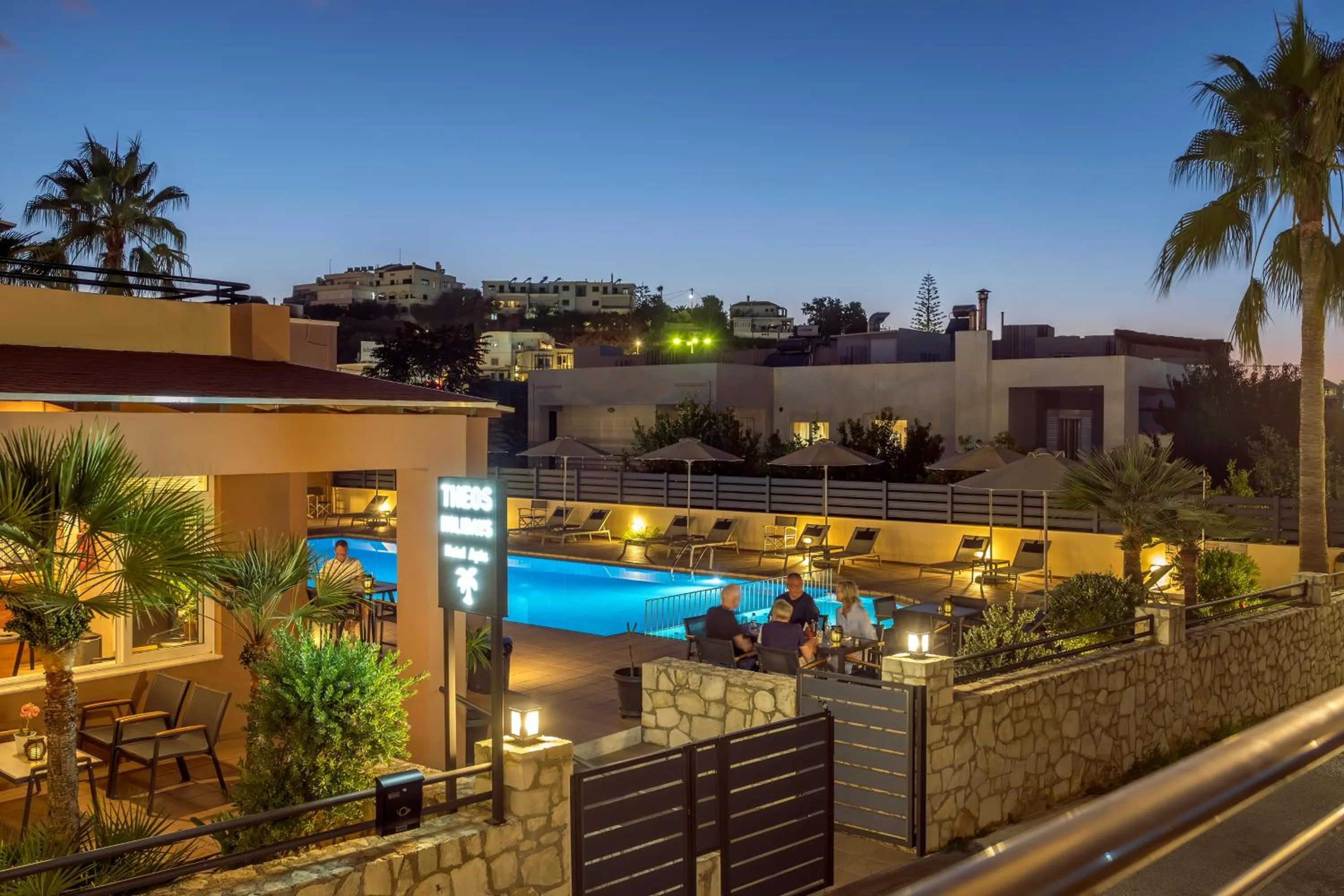 Night in Theos Holidays Apartments