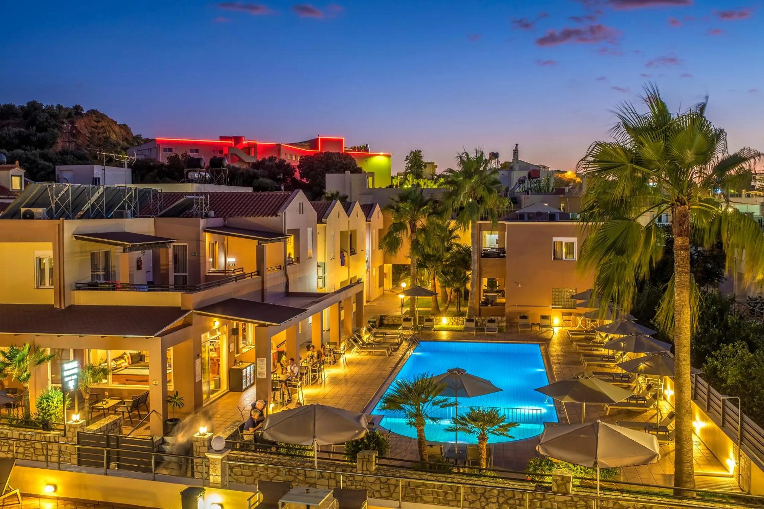 Night in Theos Holidays Apartments