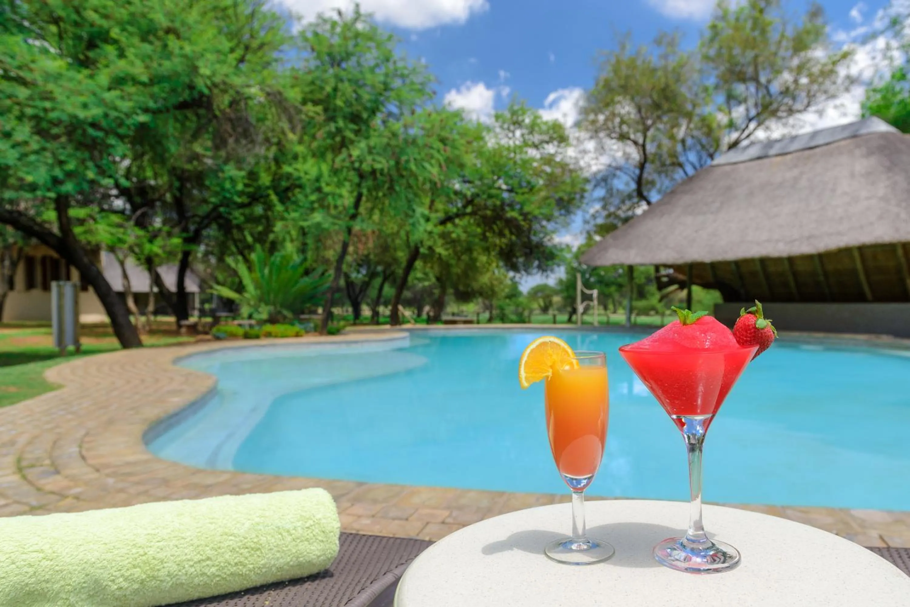 Swimming pool in Mongena Private Game Lodge