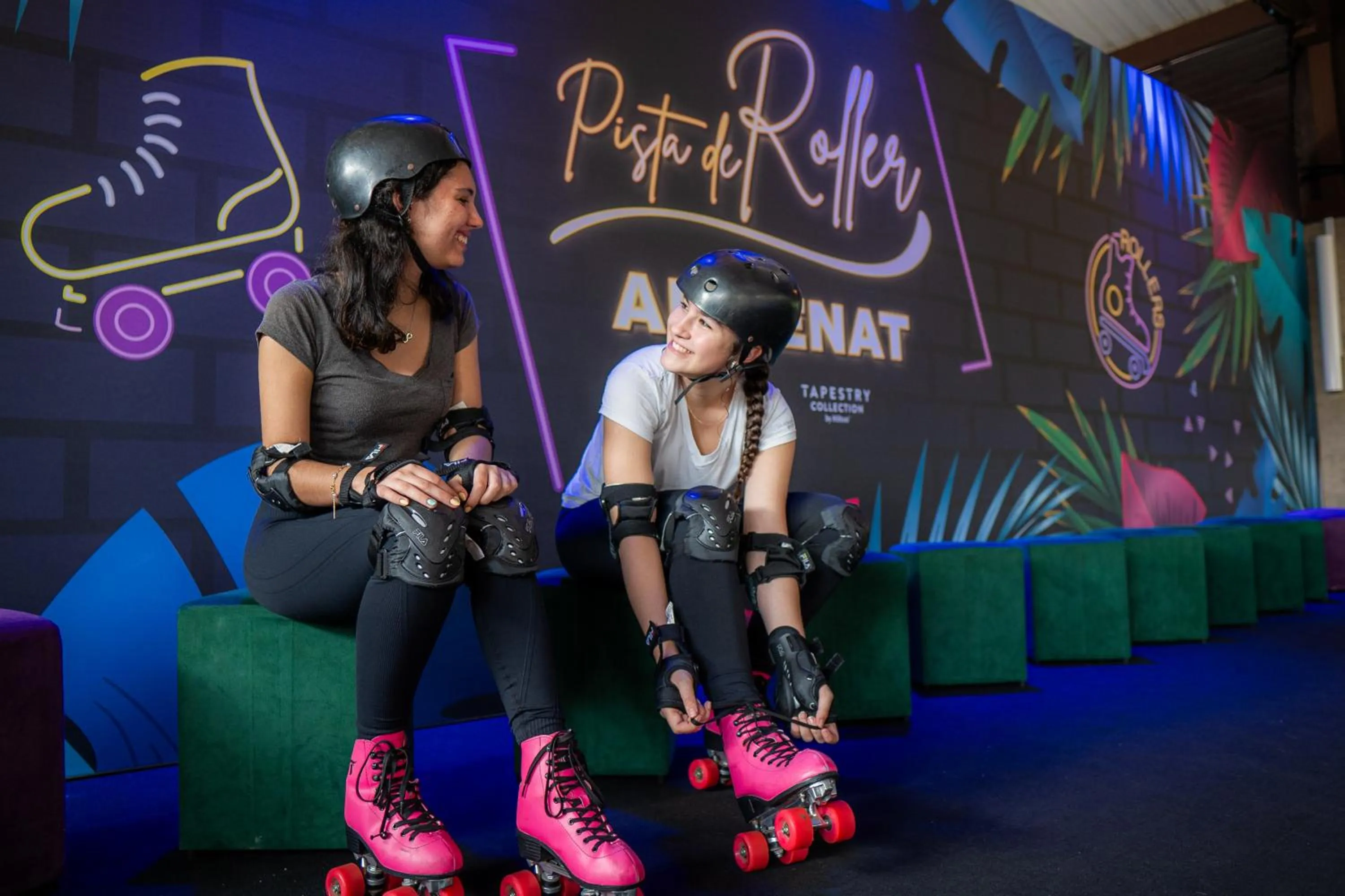 young children in Almenat Embu Das Artes Sao Paulo, Tapestry Collection