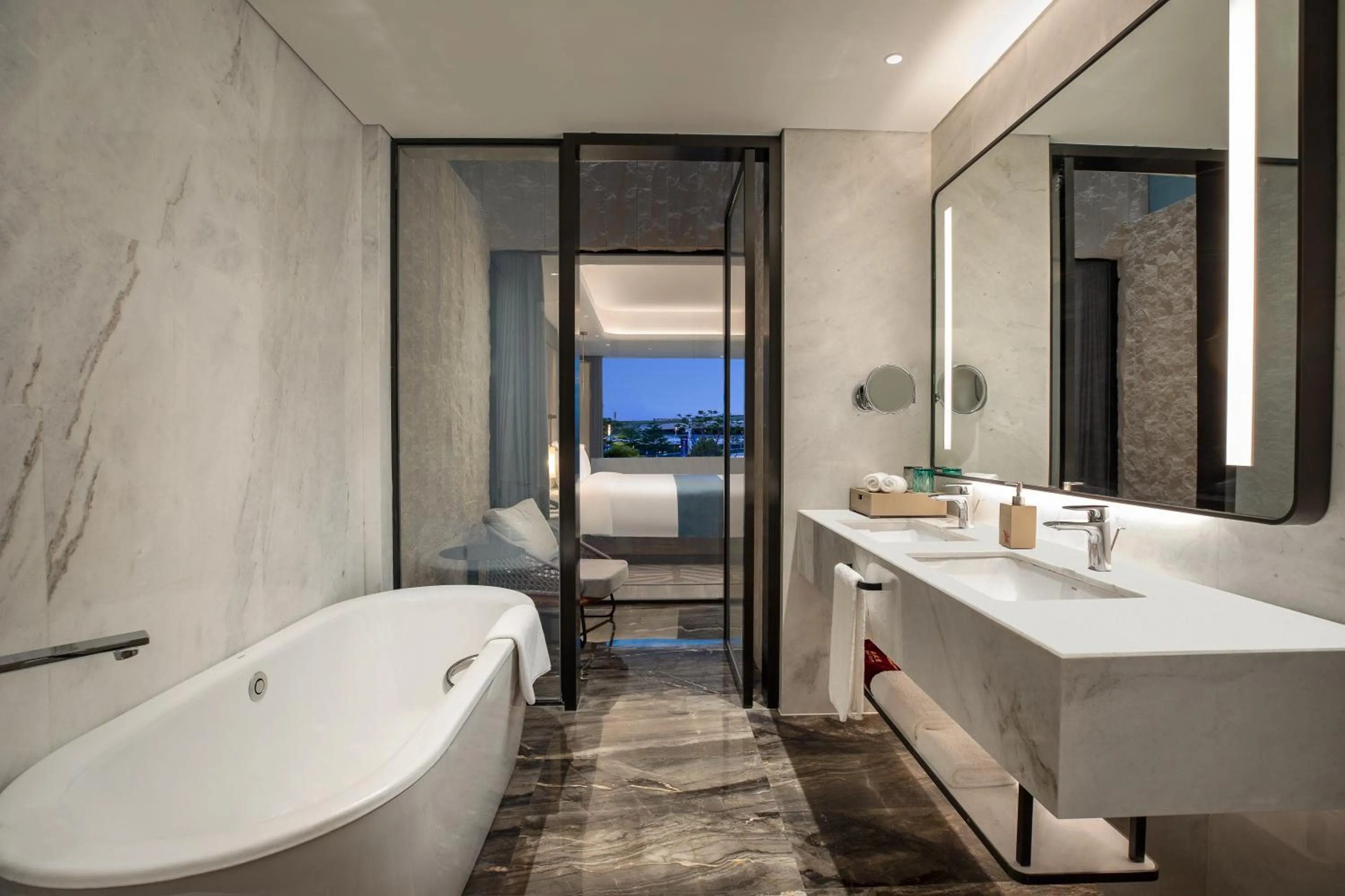 Bathroom in Wyndham Garden Jinjiang