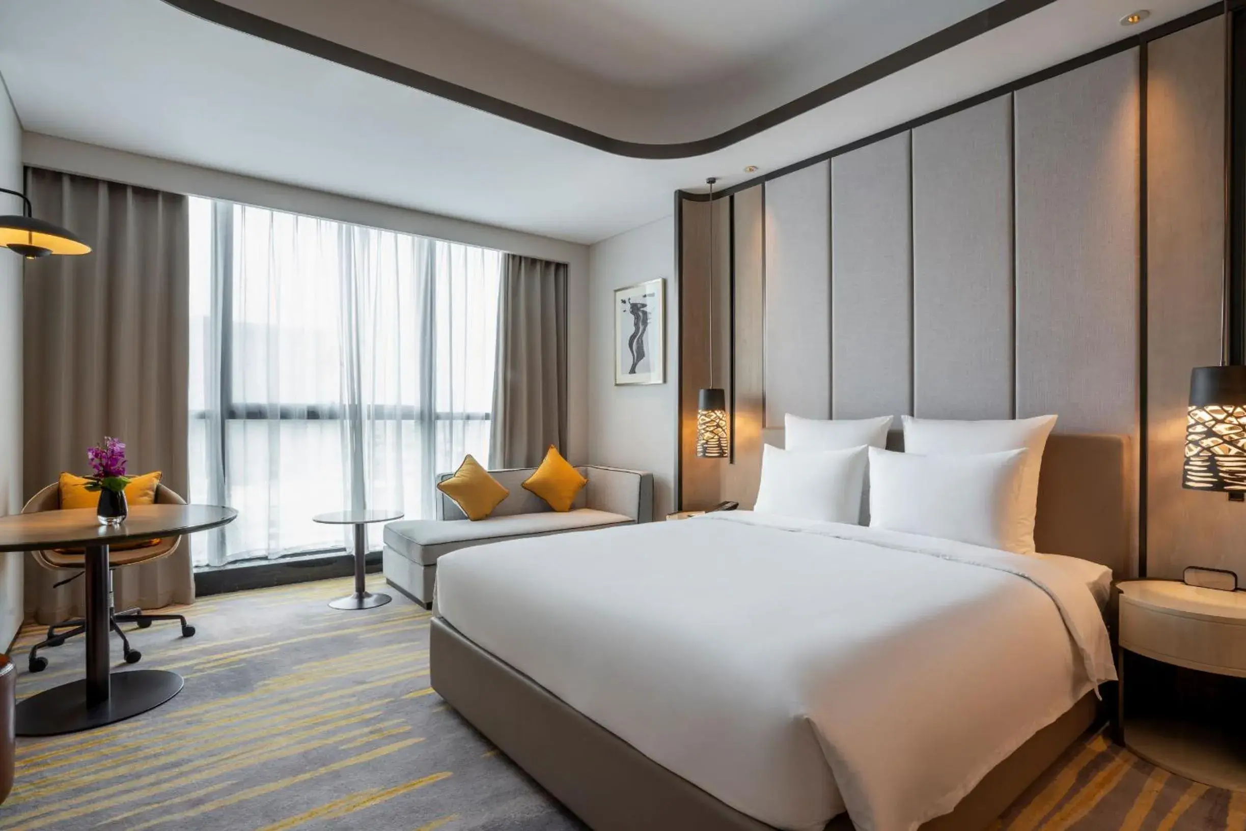 Superior King Room - City side in Pullman Suzhou Zhonghui Superior King Room - City side in Pullman Suzhou Zhonghui