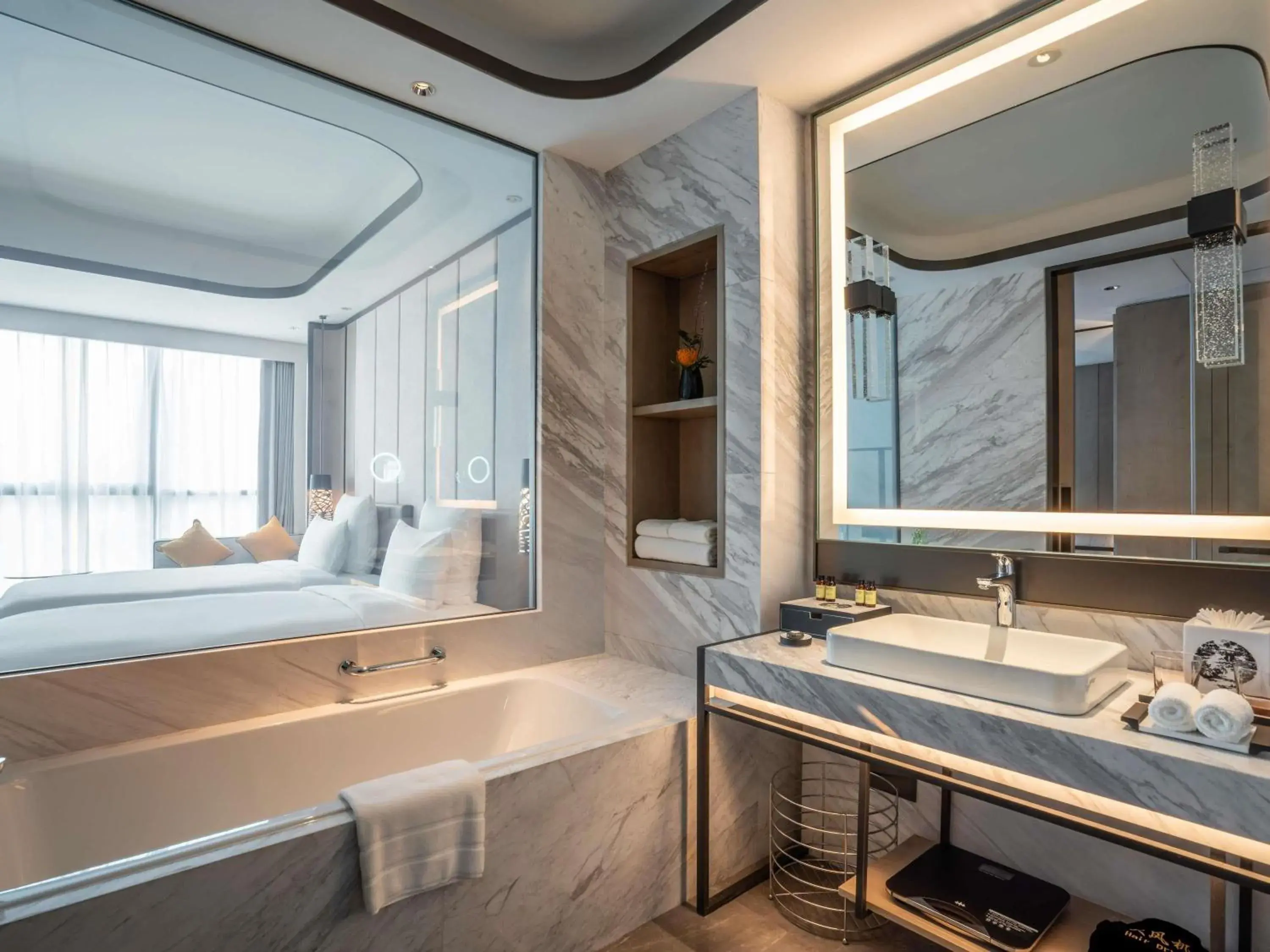 Superior Twin Room in Pullman Suzhou Zhonghui Superior Twin Room in Pullman Suzhou Zhonghui