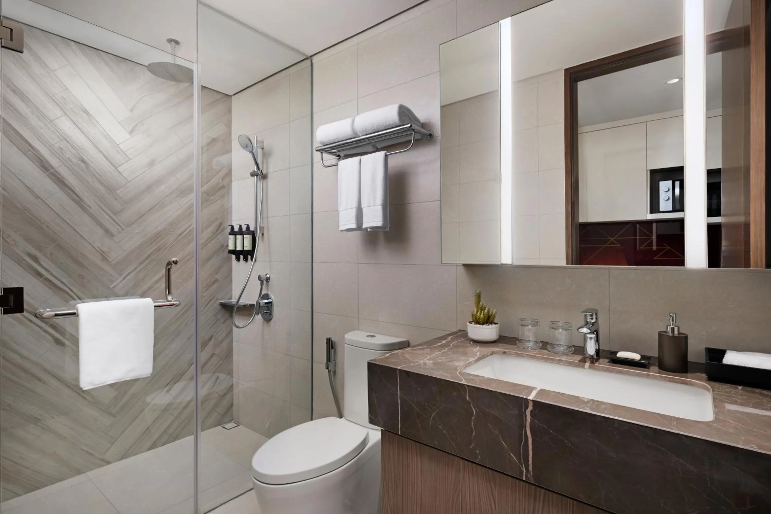 Bathroom in Somerset Central Salcedo Makati