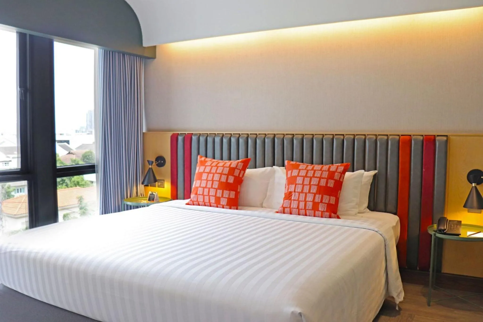 Bedroom, Bed in The Quarter Onnut by UHG