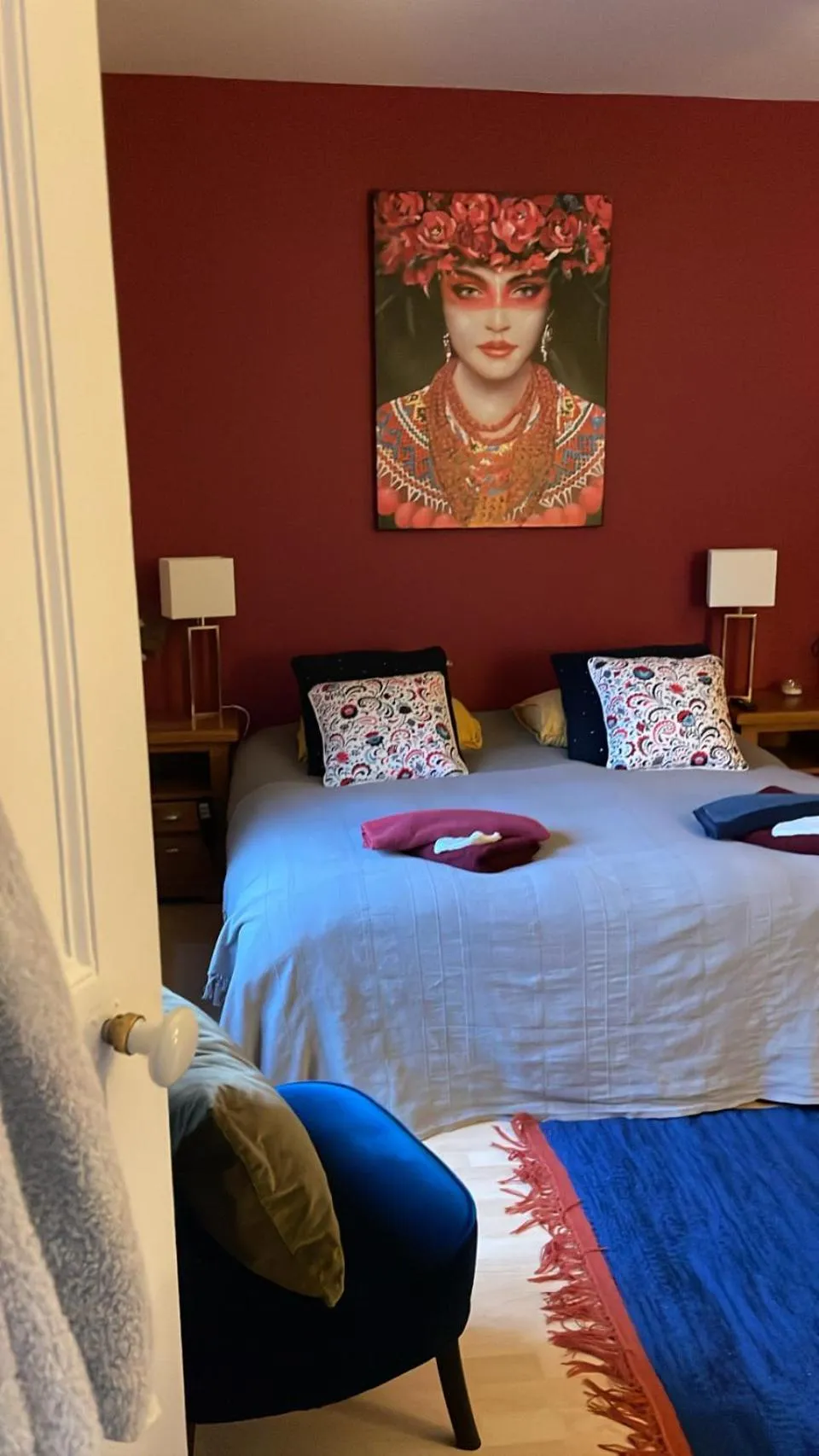 Bed in Villa des Roses