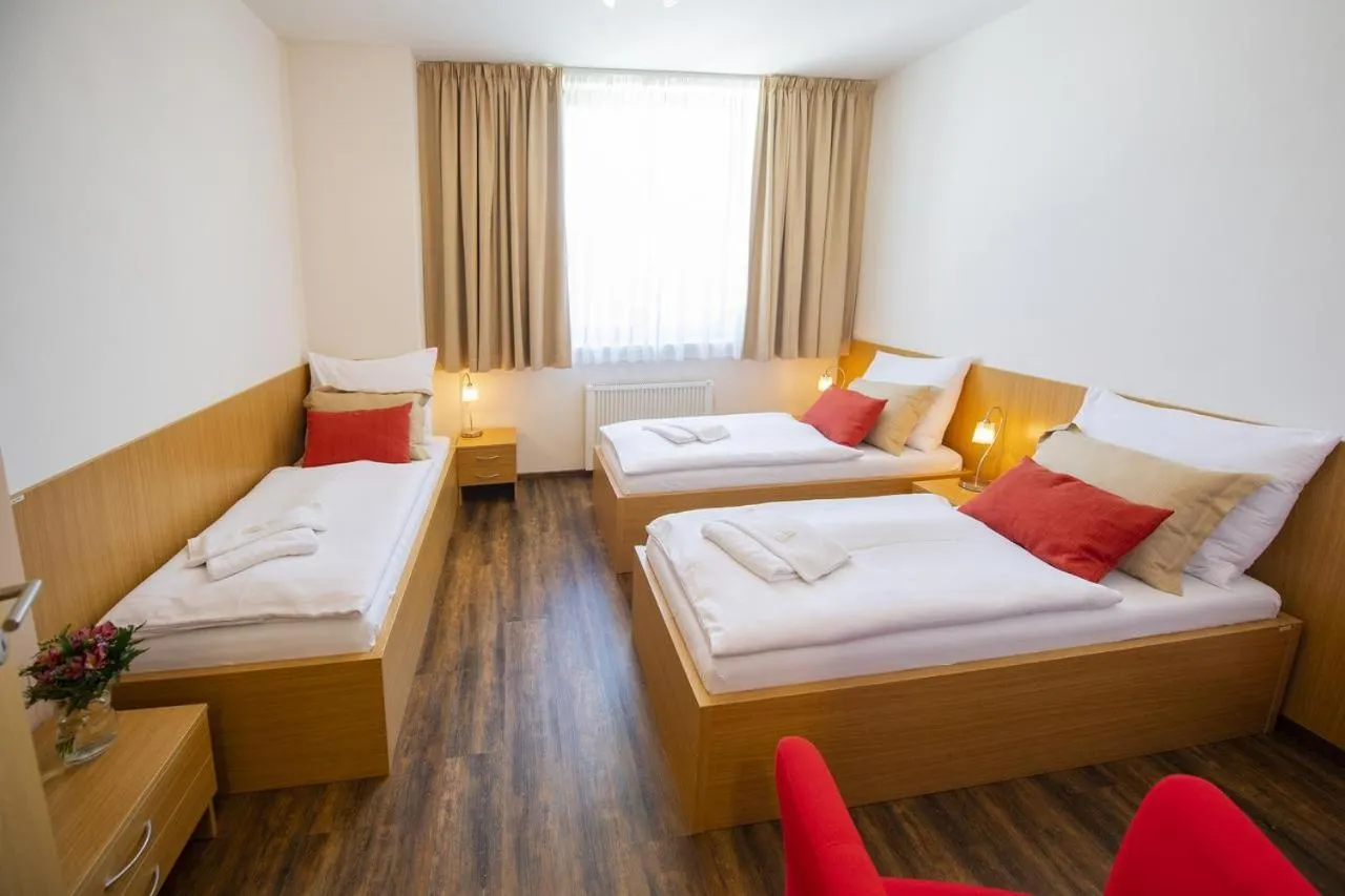 Bedroom, Bed in Hotel Berounka