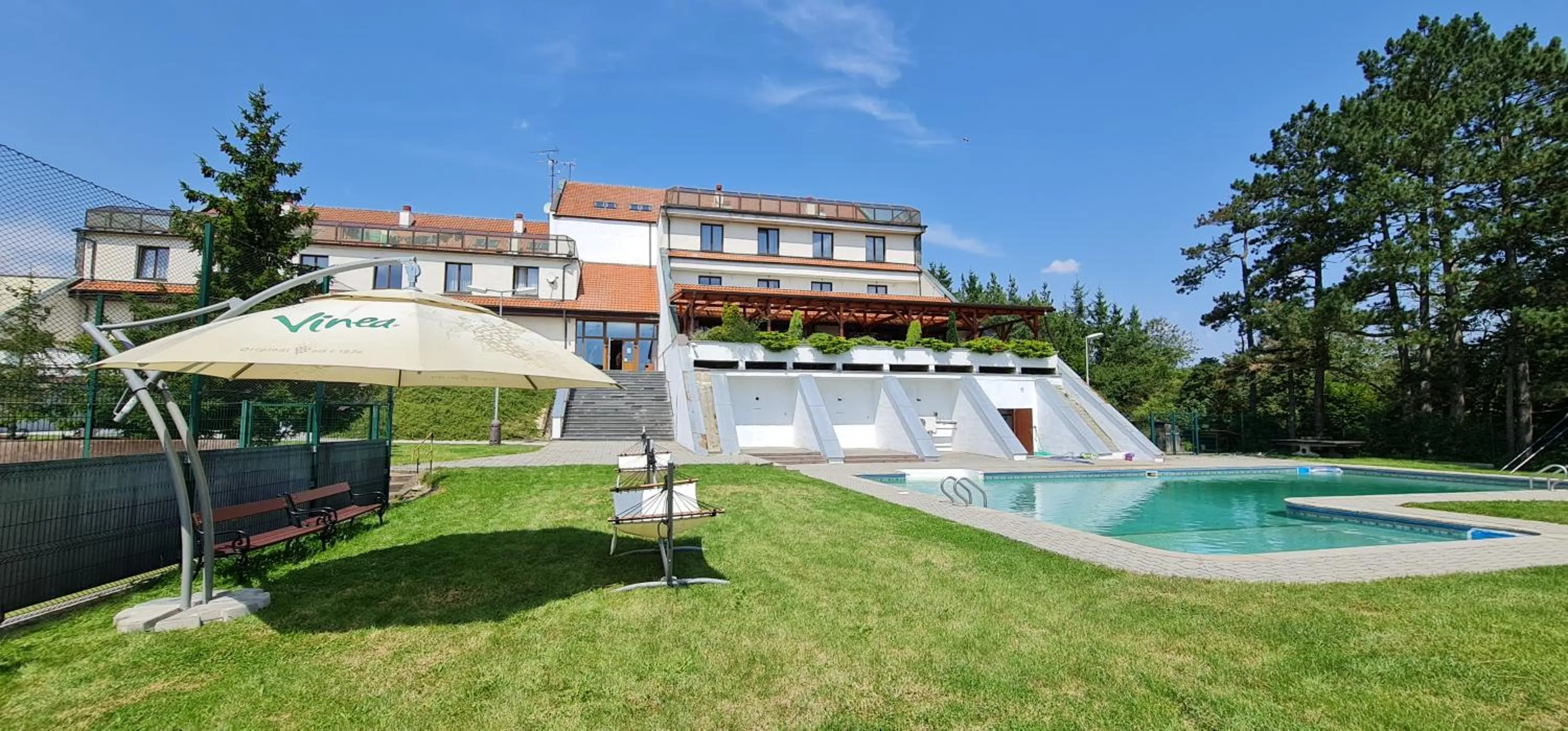 Property building in Hotel Berounka