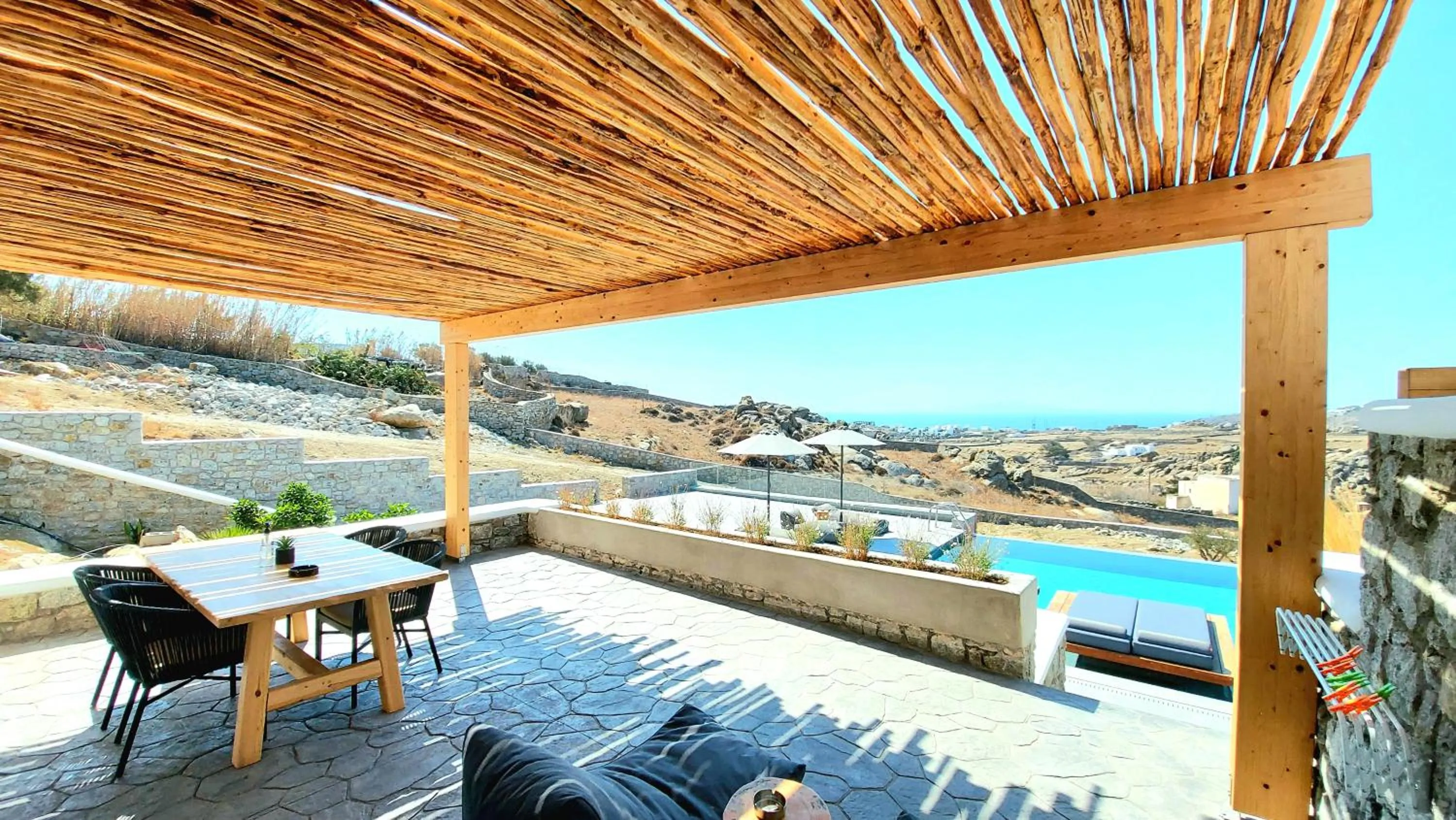 View (from property/room) in Privilege houses Mykonos