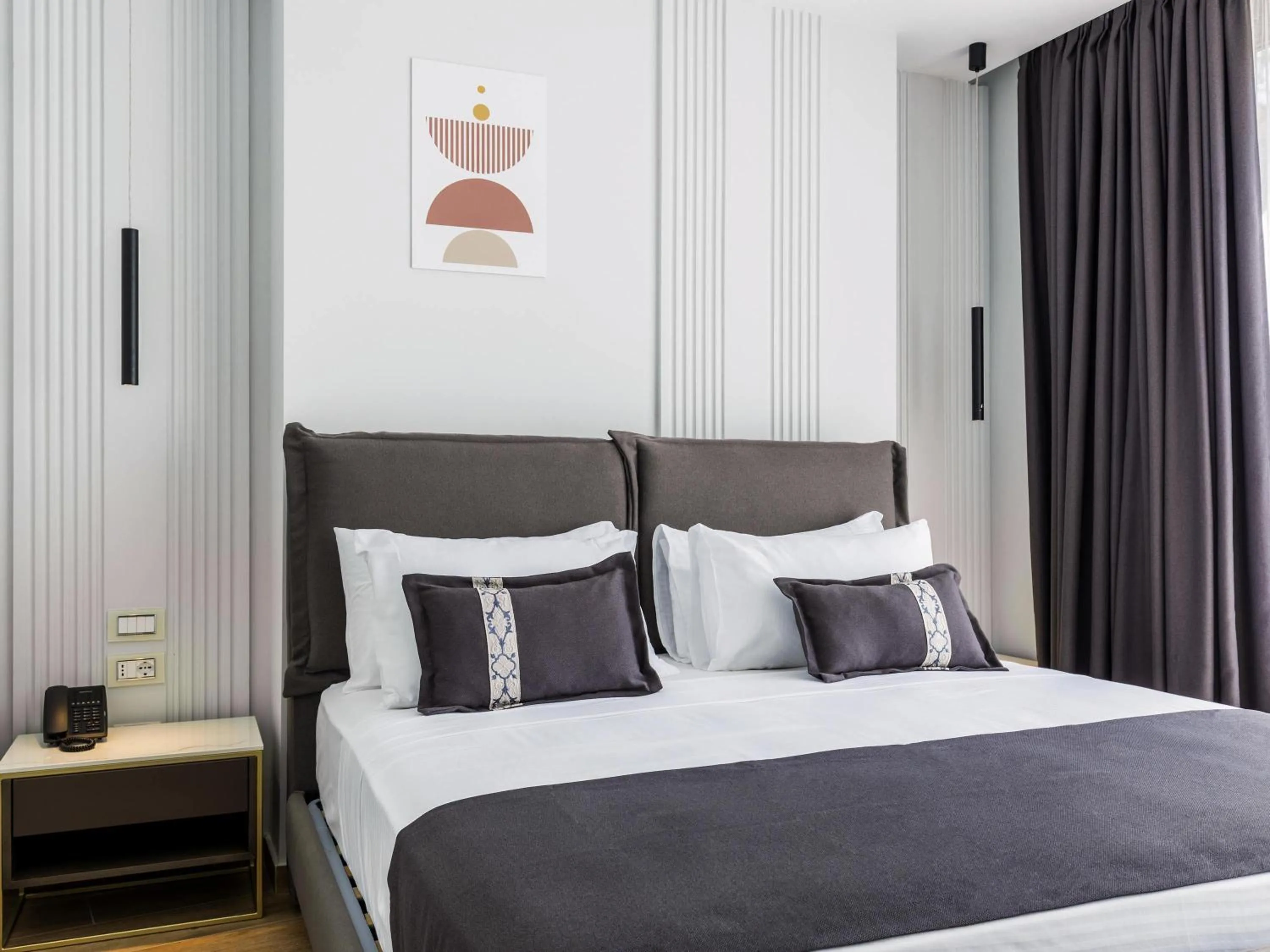 Bedroom, Bed in Mövenpick Hotel Lalez Durres