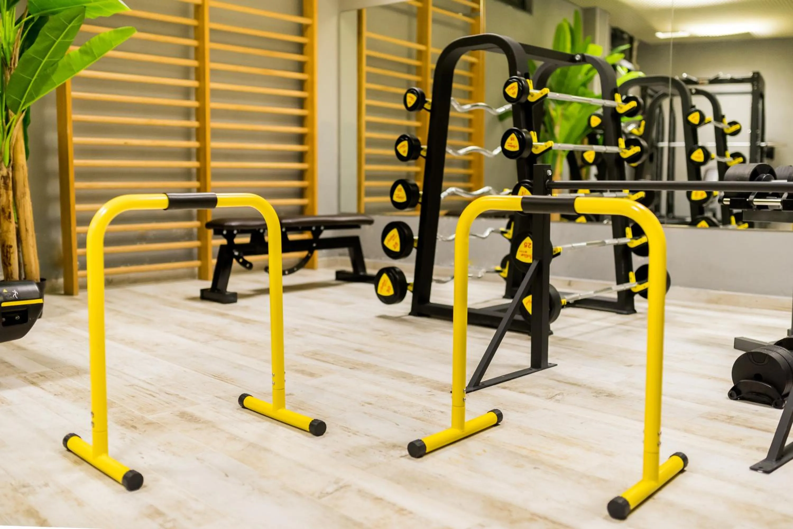 Fitness centre/facilities in Mövenpick Hotel Lalez Durres