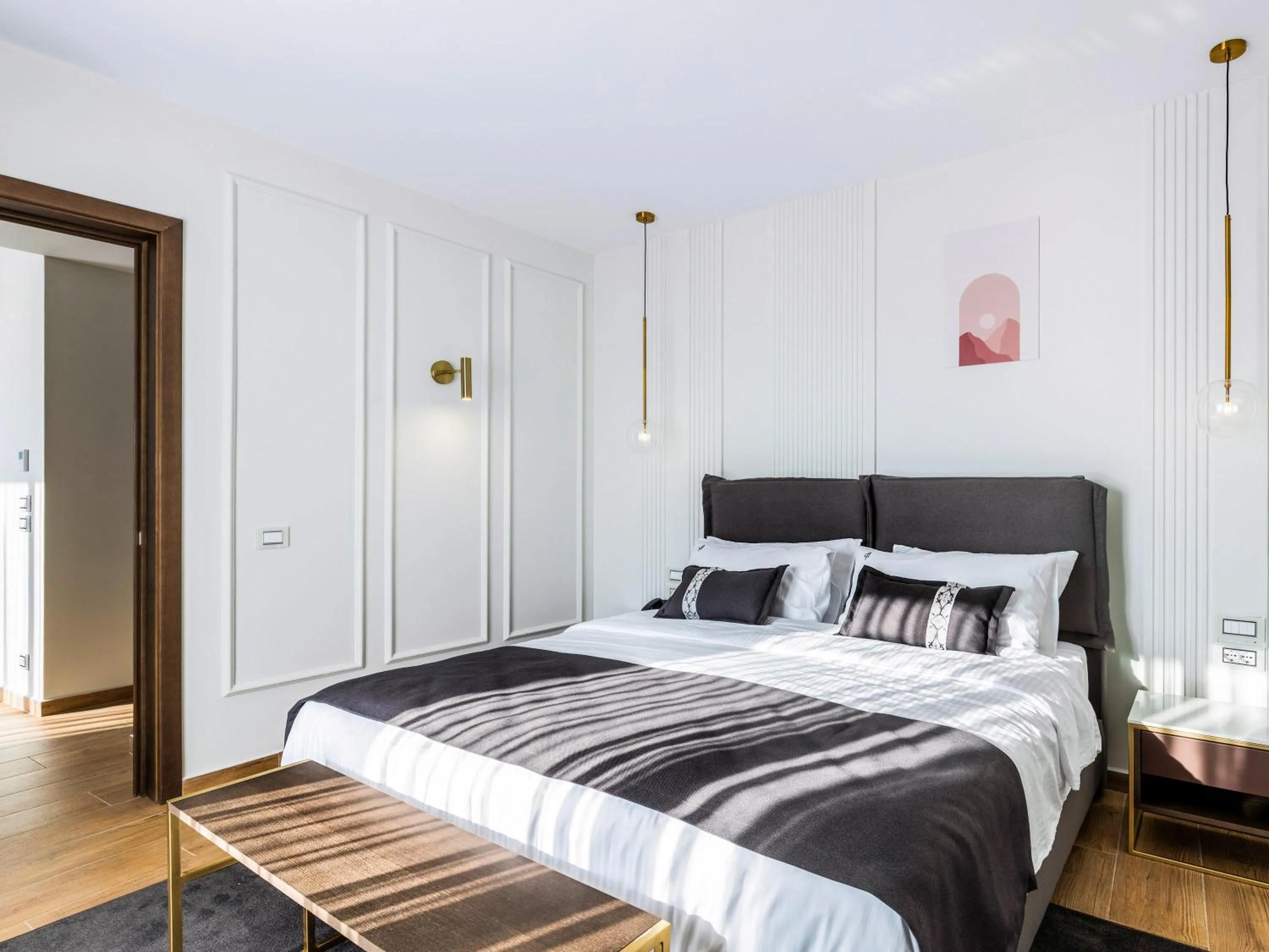 Bed in Mövenpick Hotel Lalez Durres