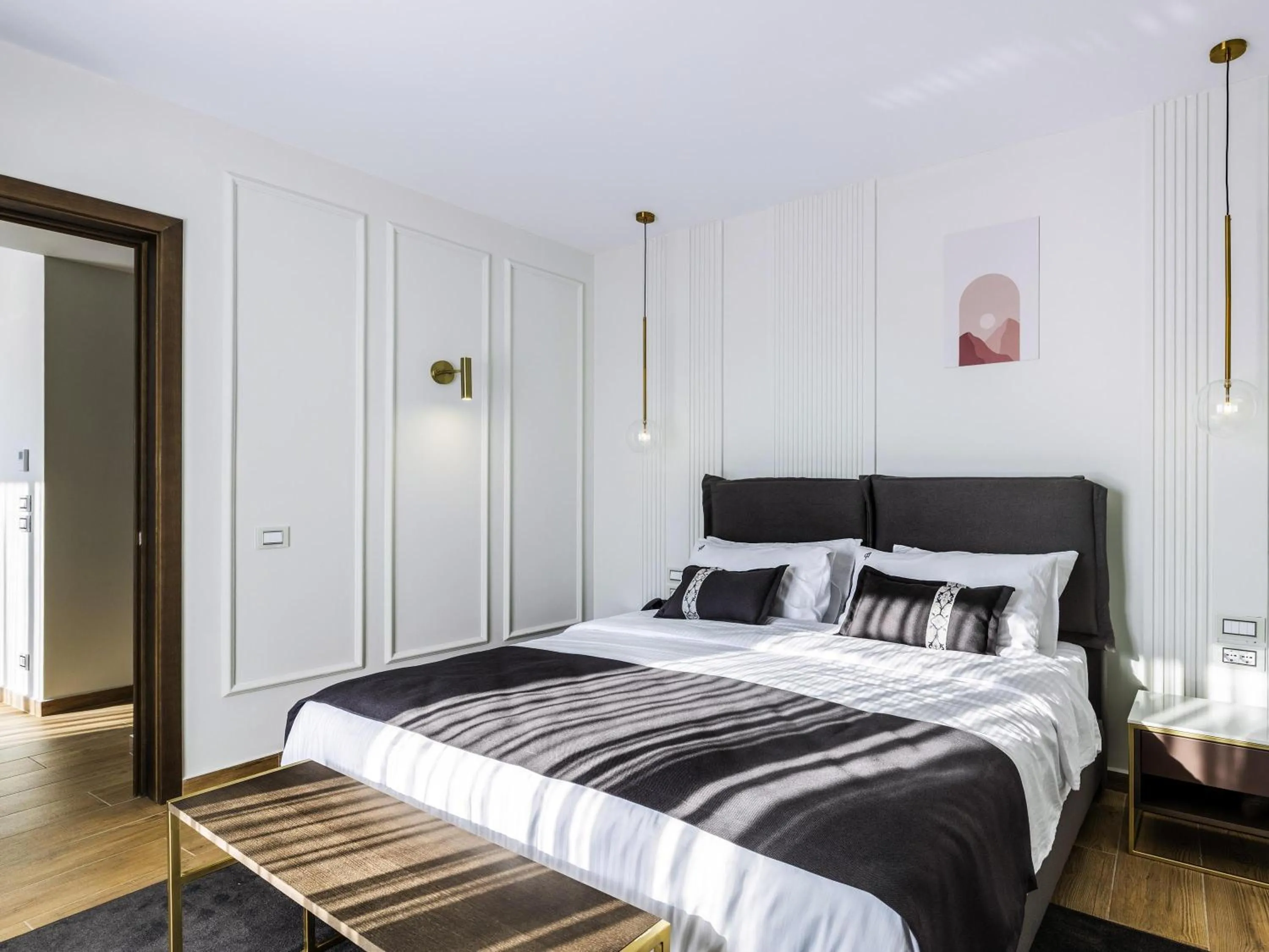 Bedroom, Bed in Mövenpick Hotel Lalez Durres