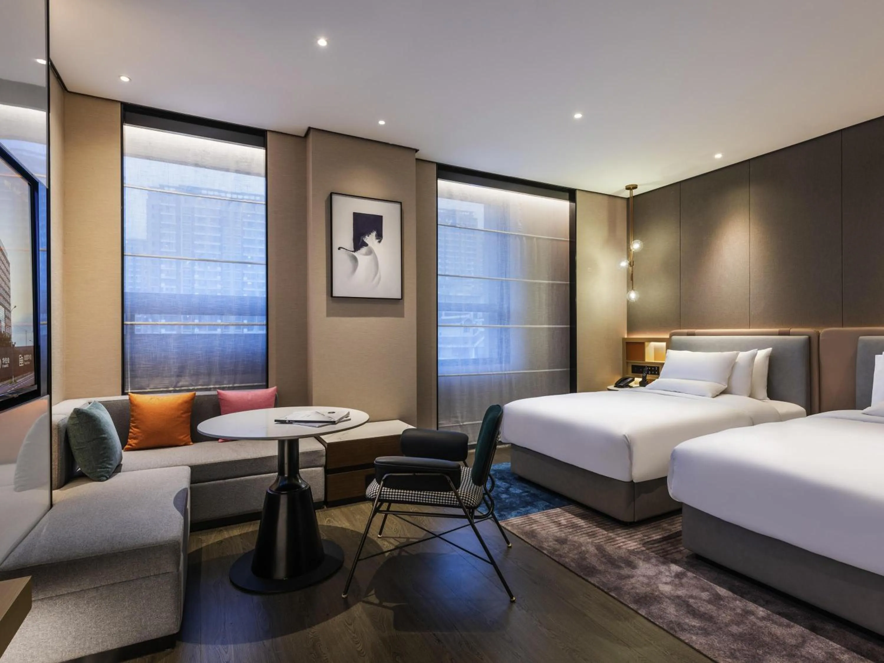 Bedroom, Bed in Novotel Tianjin Drum Tower