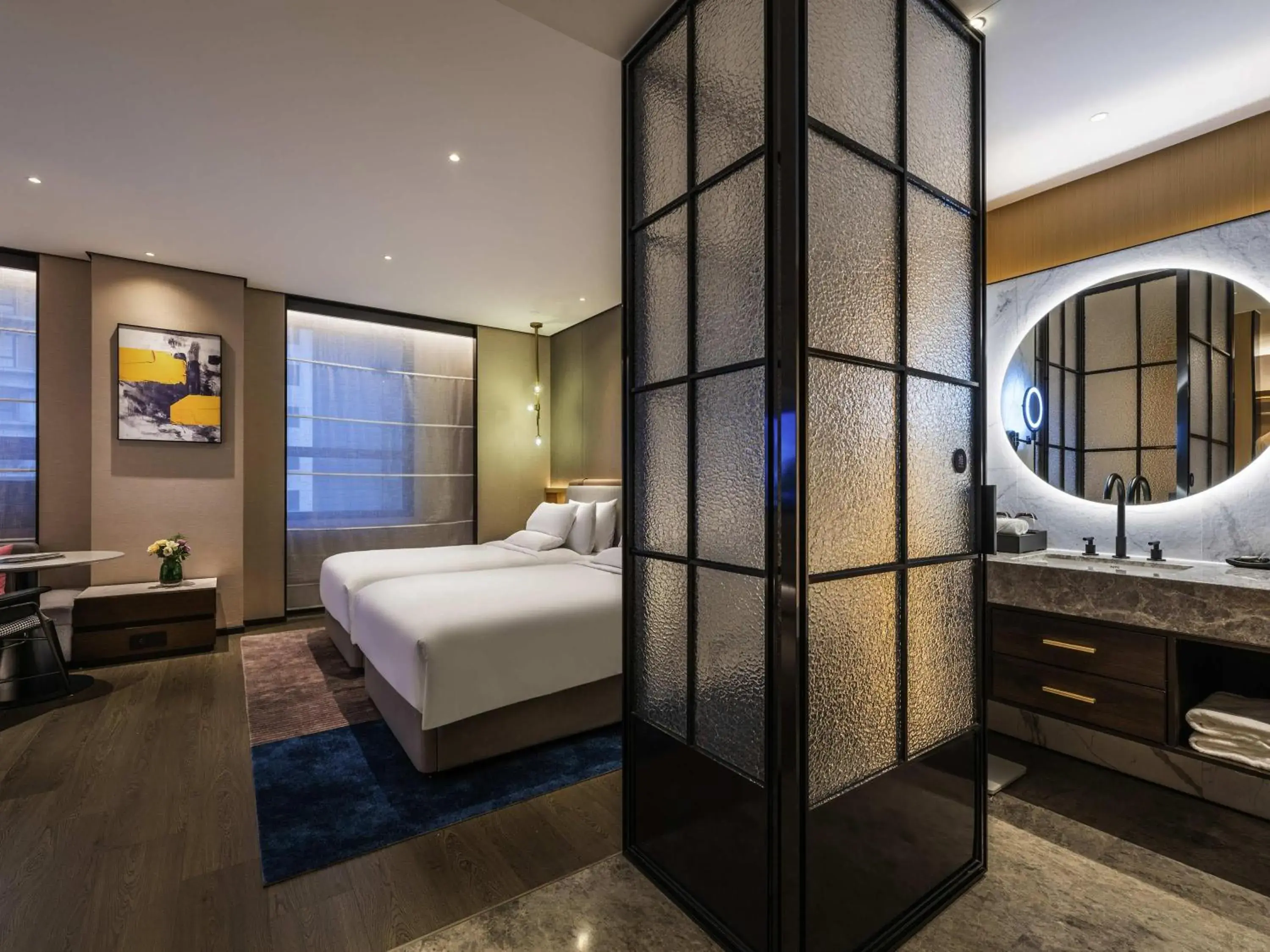 Standard Two Single Bed in Novotel Tianjin Drum Tower Standard Two Single Bed in Novotel Tianjin Drum Tower