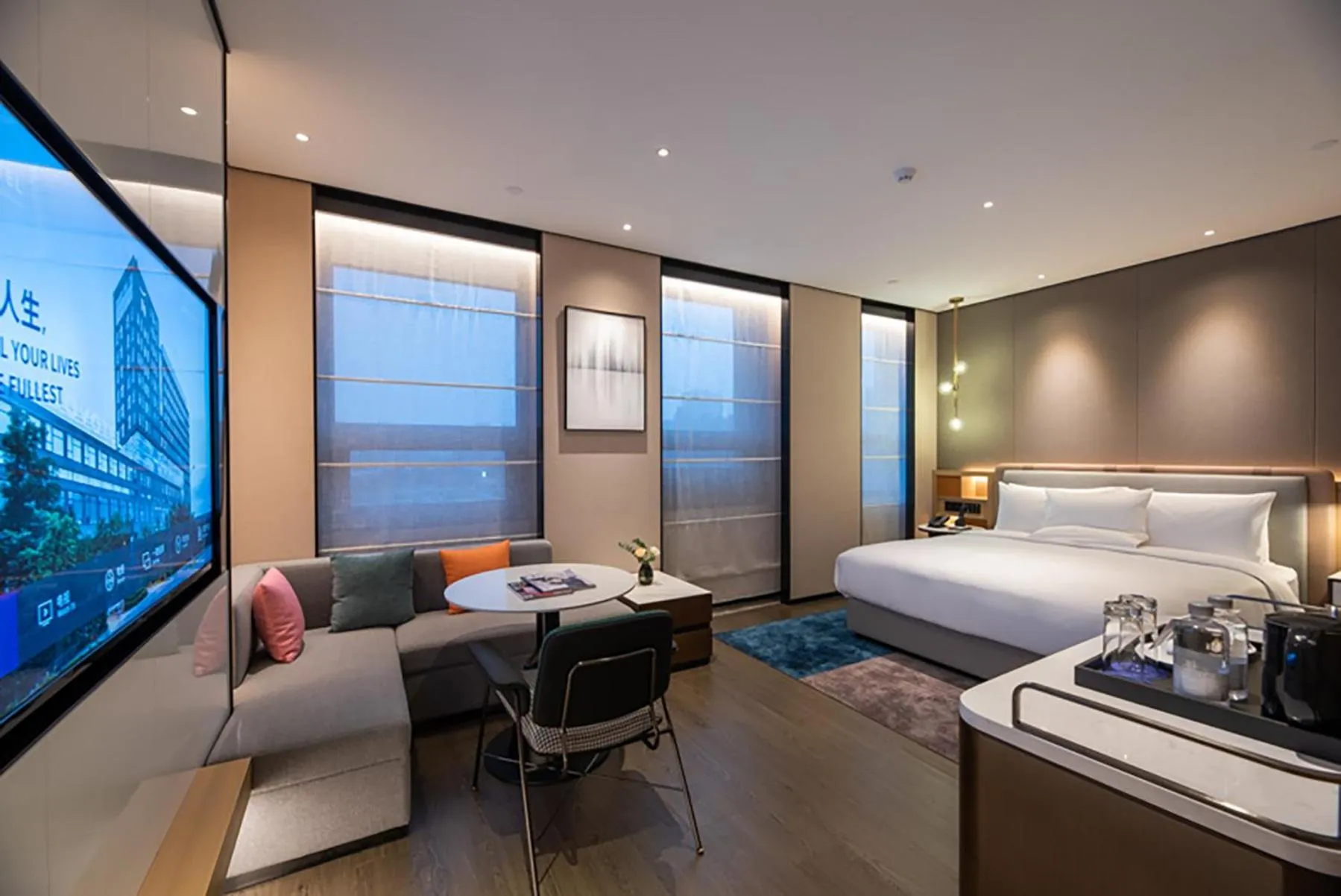 Photo of the whole room, Bed in Novotel Tianjin Drum Tower