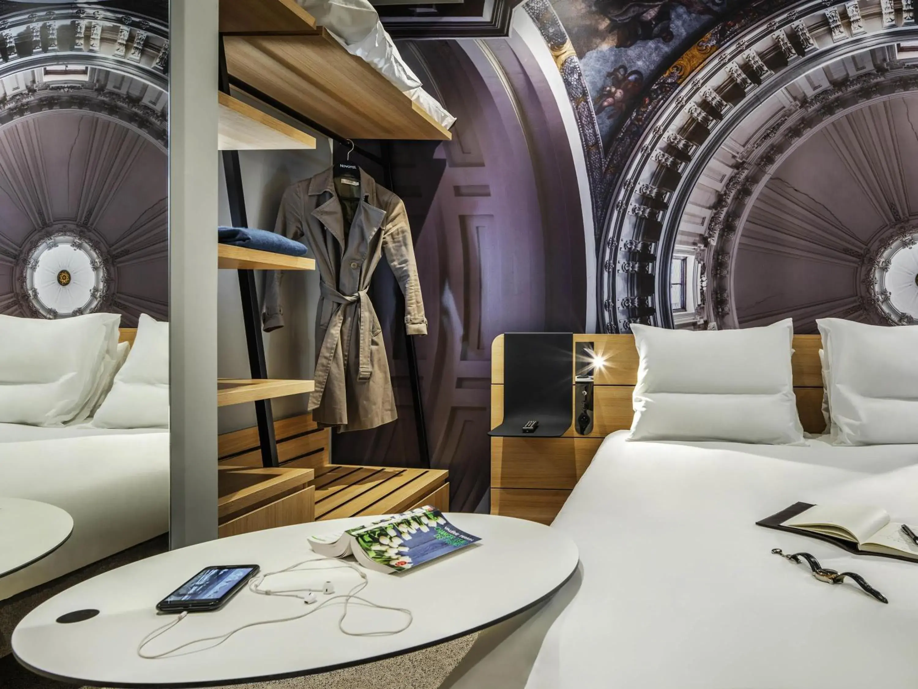 Superior Quadruple Room - single occupancy in Novotel Paris 20 Belleville Superior Quadruple Room - single occupancy in Novotel Paris 20 Belleville