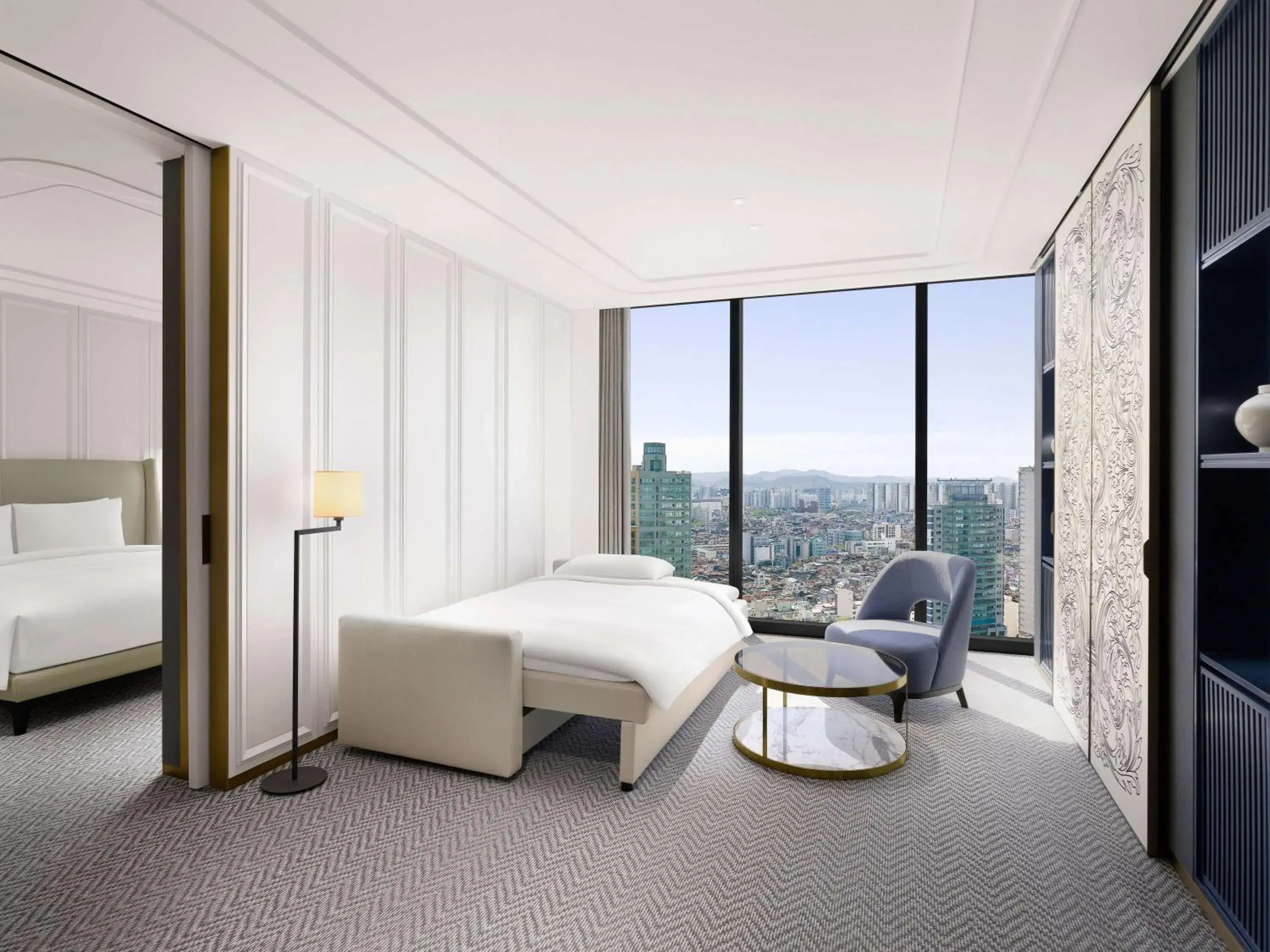 Prestige Family King Suite with Sofa Bed and Lake View in Sofitel Ambassador Seoul Hotel & Serviced Residences Prestige Family King Suite with Sofa Bed and Lake View in Sofitel Ambassador Seoul Hotel & Serviced Residences