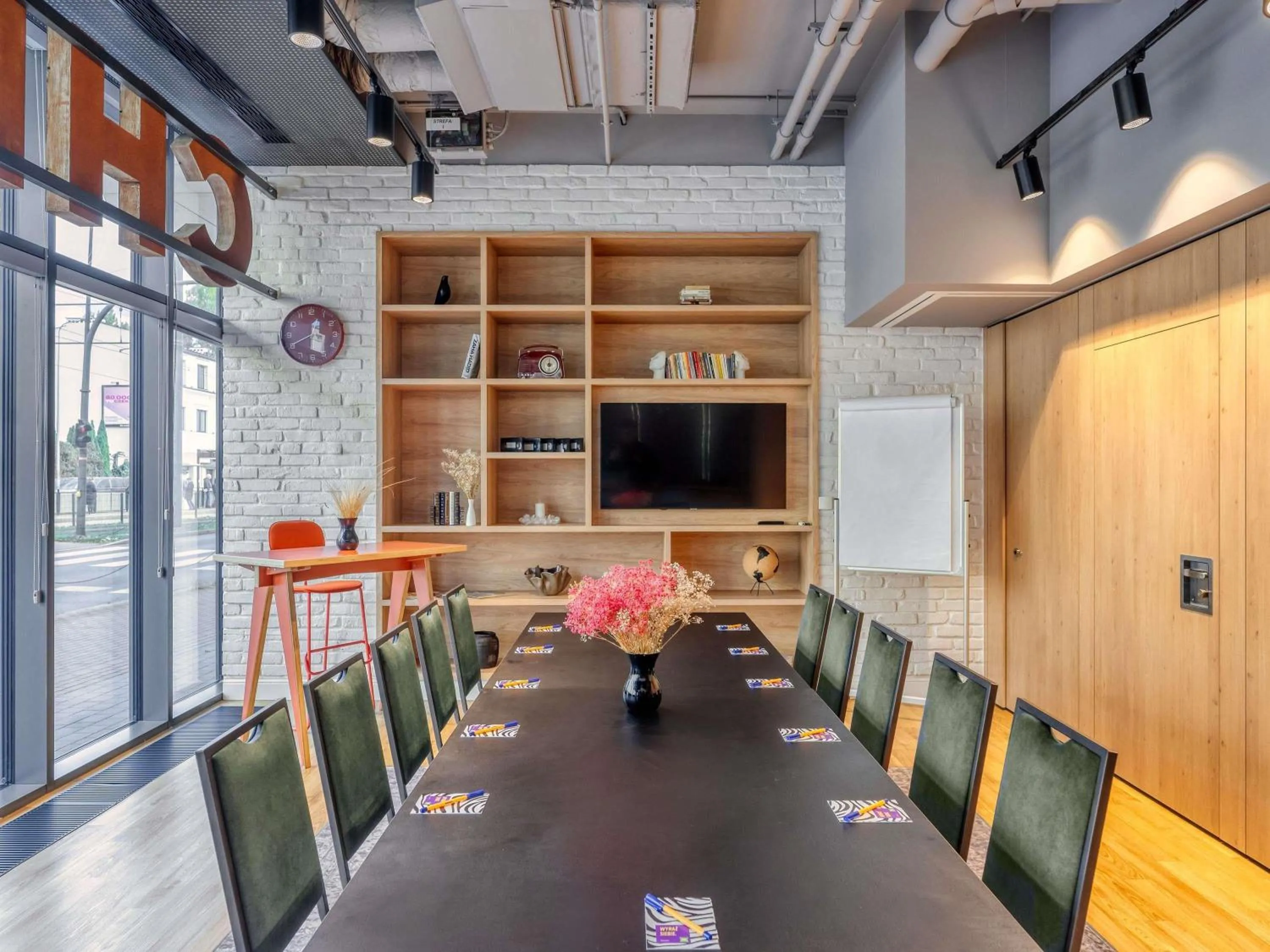 Meeting/conference room in ibis Styles Kraków Centrum