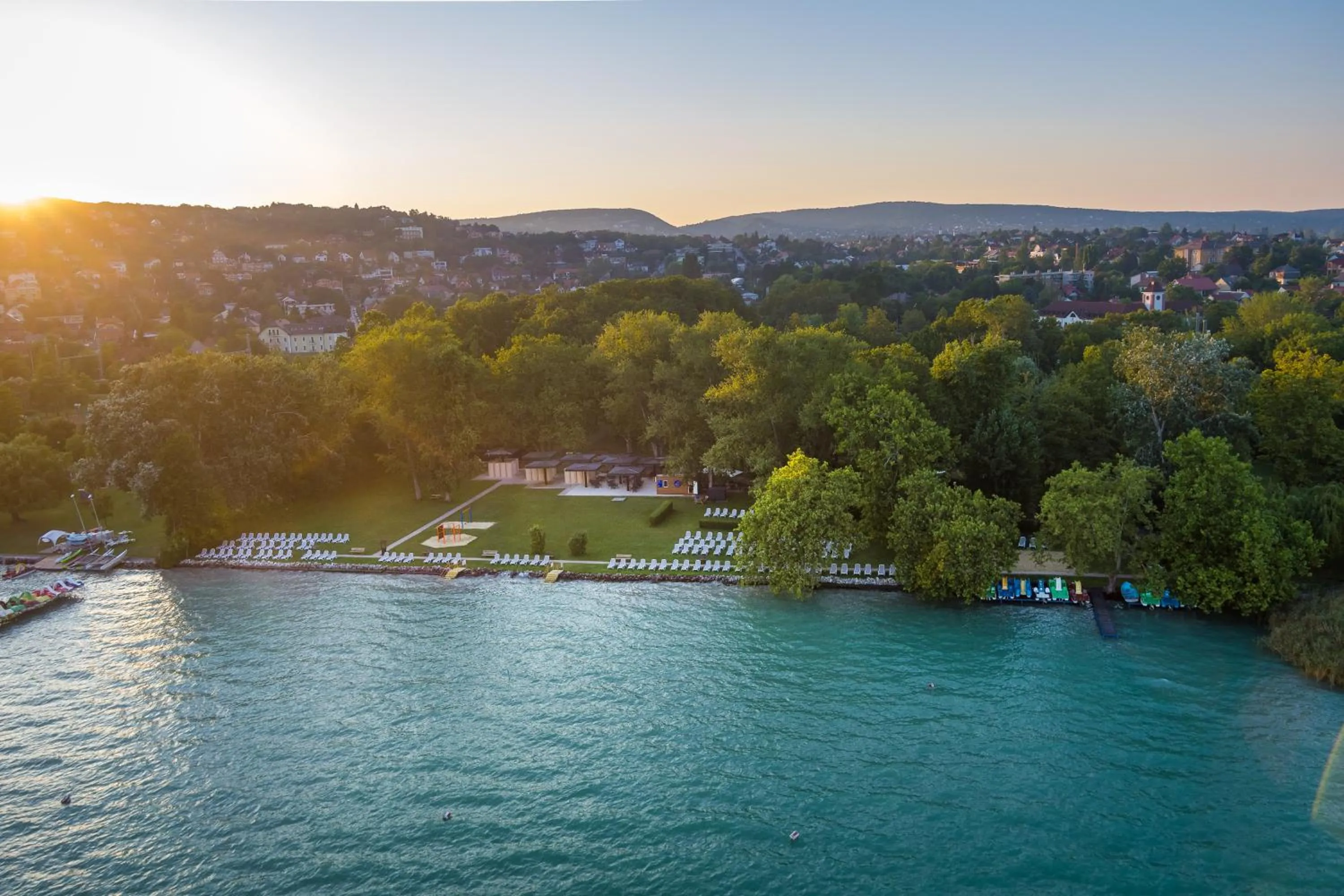 Beach in Hunguest Hotel Bál Resort