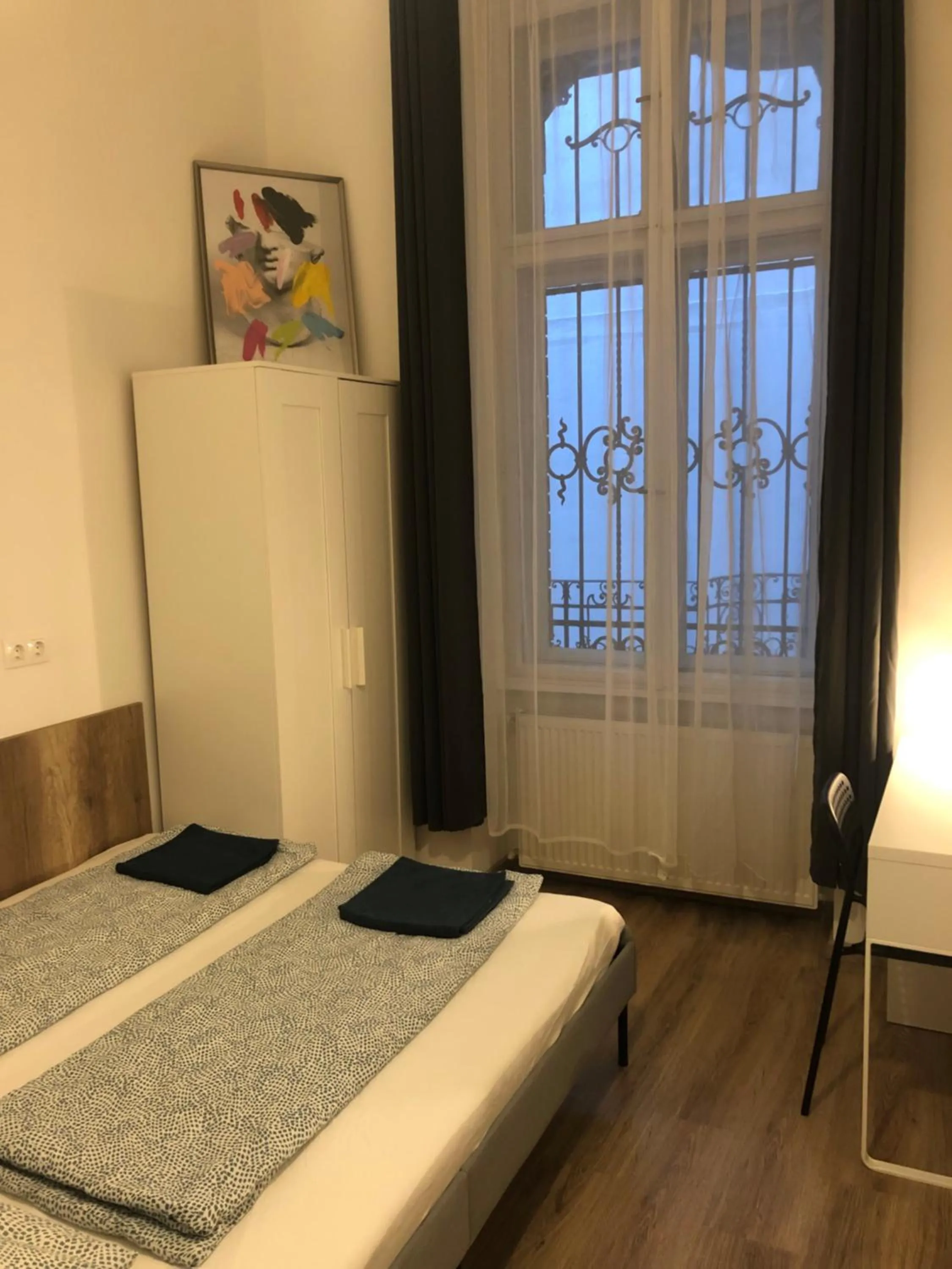 Photo of the whole room, Bed in Omega Apartments Budapest