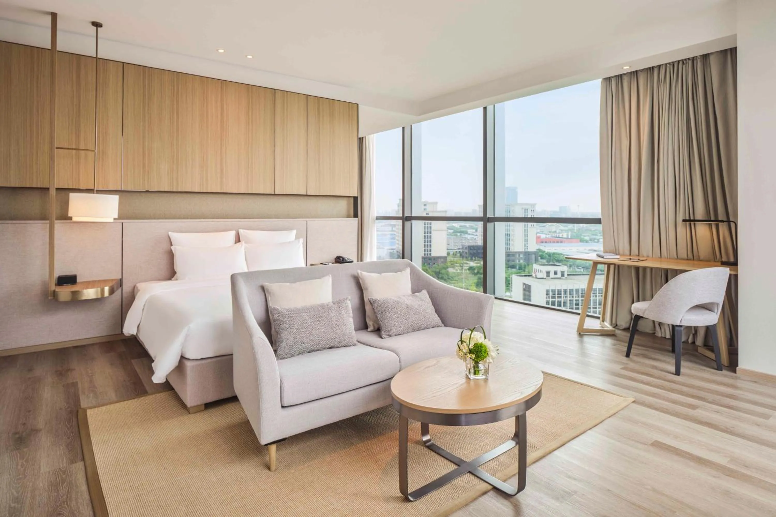 Photo of the whole room in Novotel Shanghai Qingpu Excellence